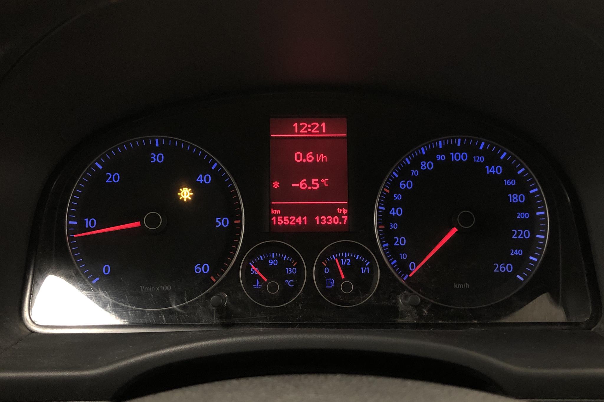 VW Caddy 1.9 TDI Skåp (105hk) - 15 524 mil - Manuell - vit - 2009