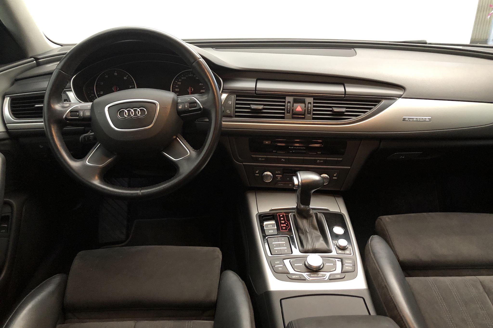 Audi A6 2.8 FSI Avant quattro (204hk) - 133 160 km - Automatic - gray - 2012