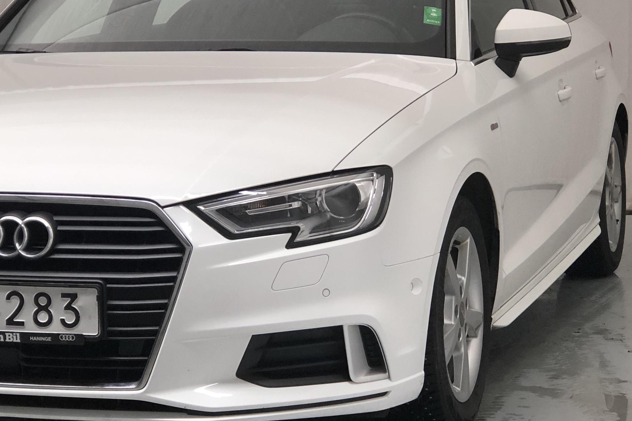 Audi A3 2.0 TDI Sedan (150hk) - 67 360 km - Automatic - white - 2017