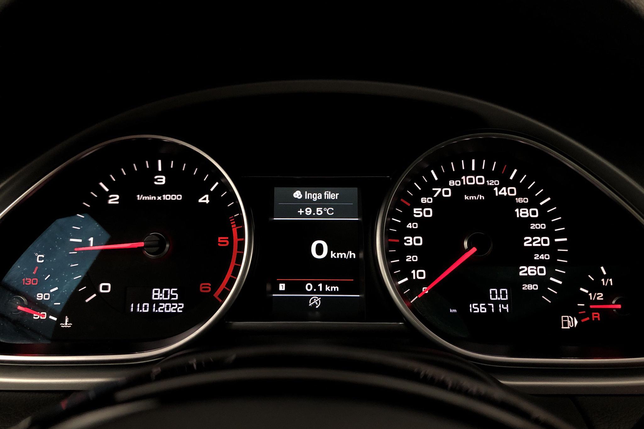 Audi Q7 3.0 TDI quattro (245hk) - 156 710 km - Automatic - black - 2013