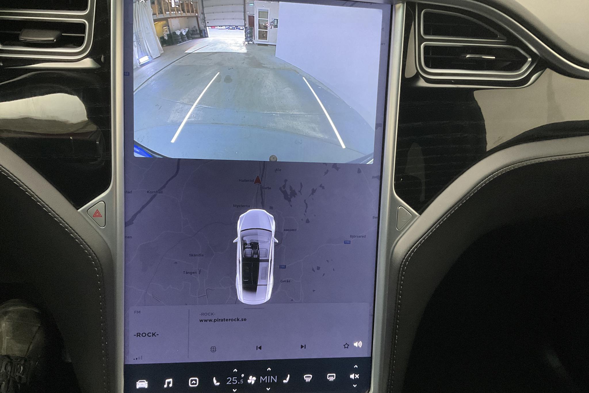 Tesla Model X 75D - 6 746 mil - Automat - grå - 2017