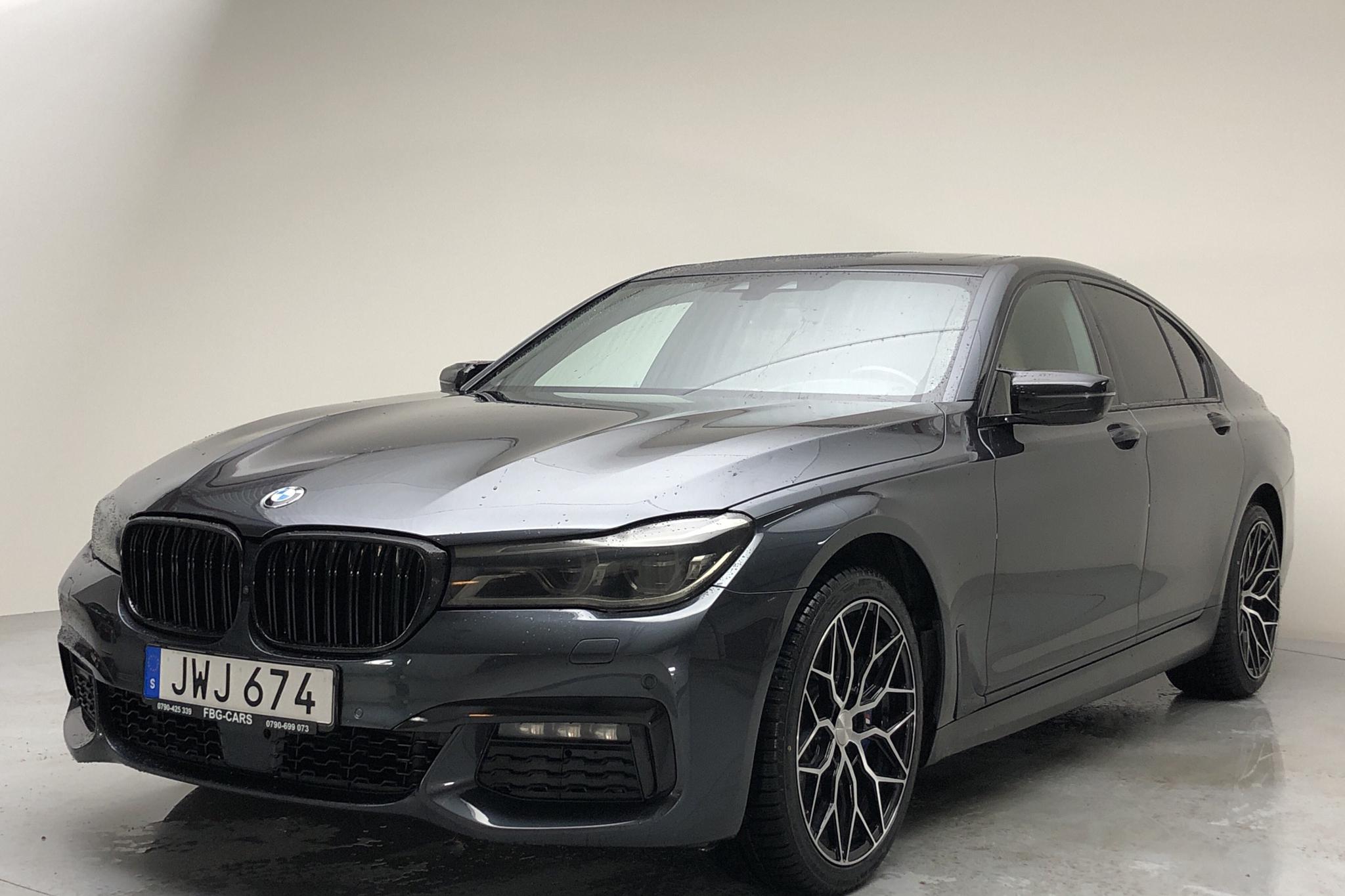 BMW 730d xDrive Sedan, G11 (265hk) - 106 350 km - Automatic - gray - 2016