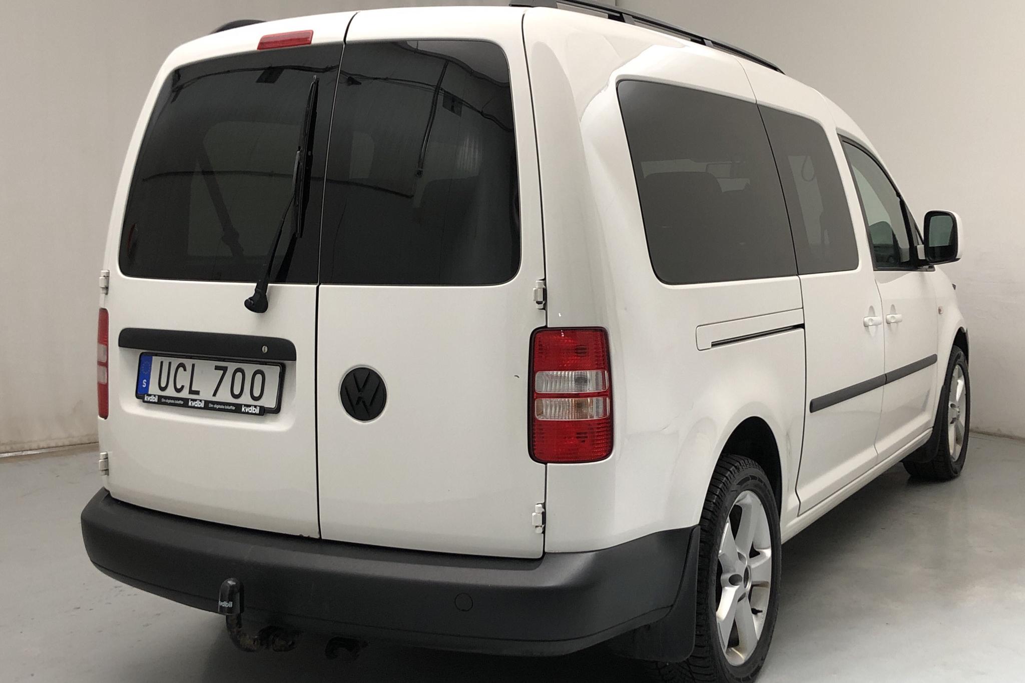 VW Caddy MPV Maxi 1.6 TDI (102hk) - 187 400 km - Manual - white - 2015