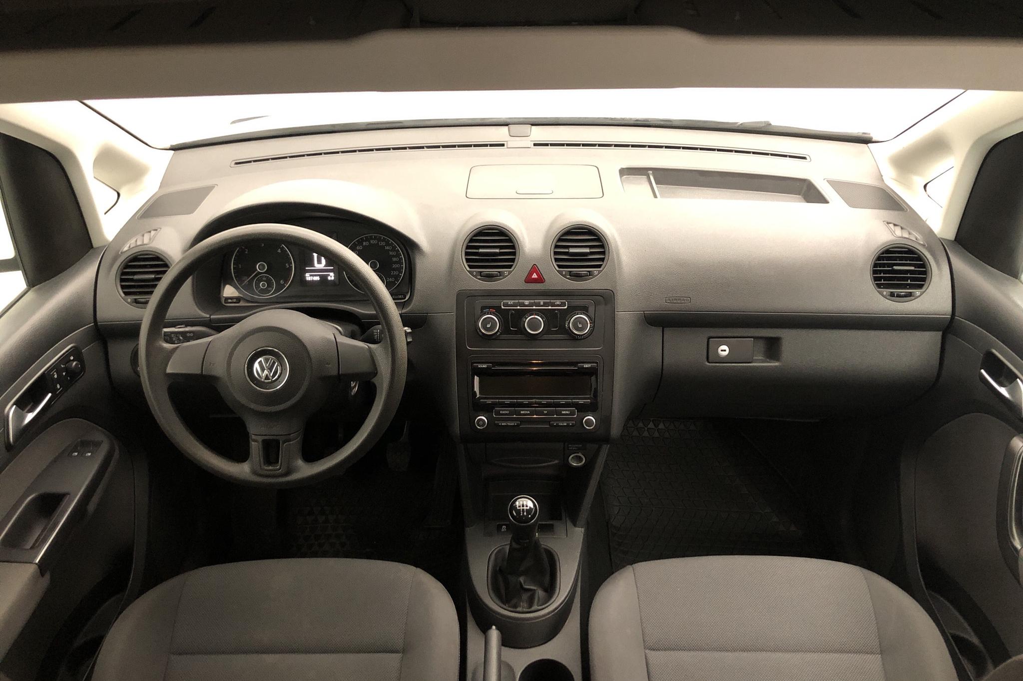 VW Caddy MPV Maxi 1.6 TDI (102hk) - 187 400 km - Manual - white - 2015