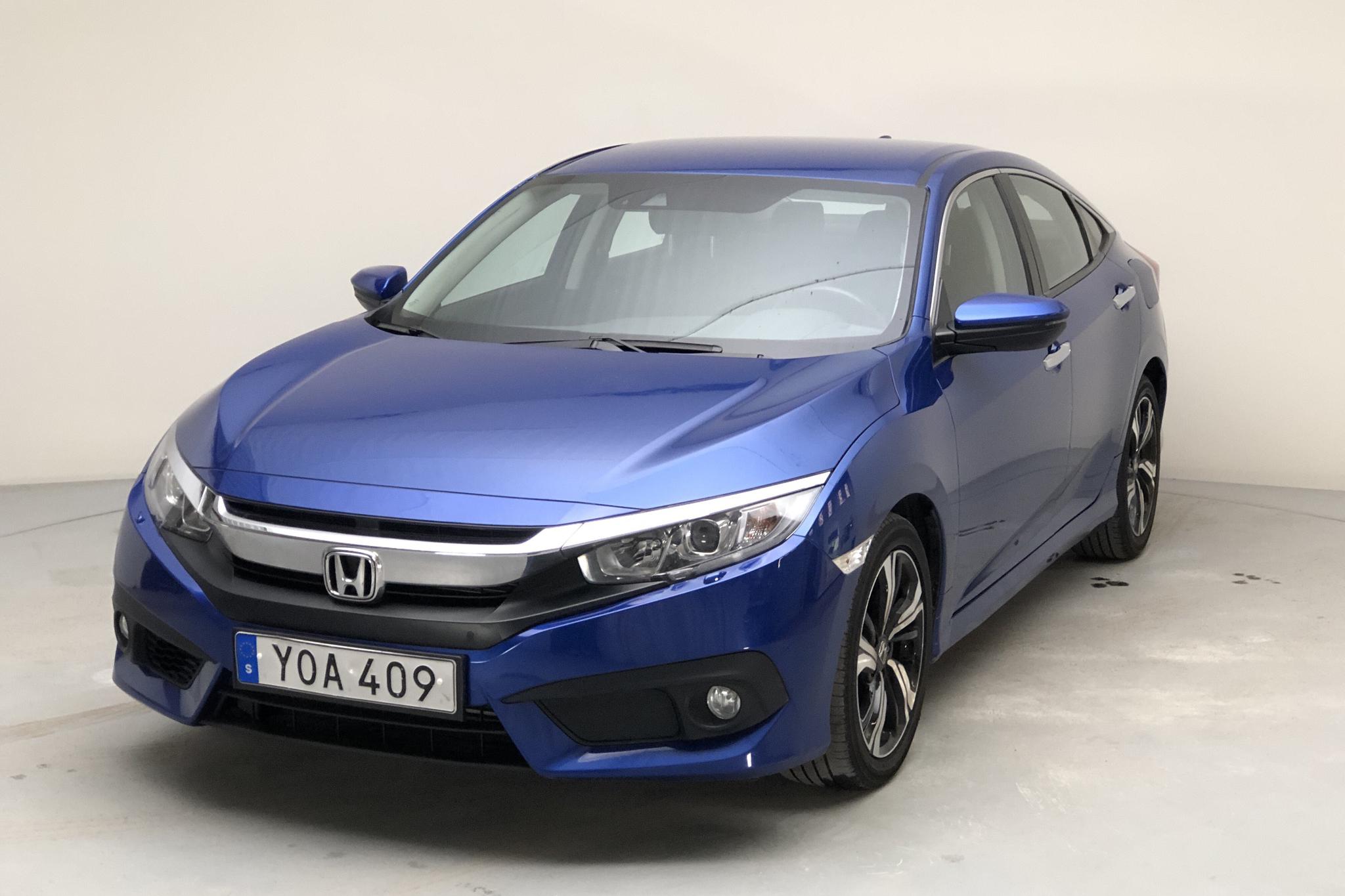 Honda Civic 1.5 Sedan (182hk) - 78 510 km - Automatic - blue - 2017