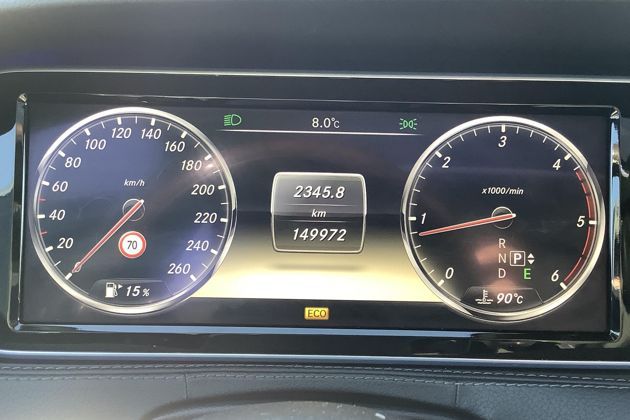 Mercedes S 350 BlueTEC W222 (258hk) - 14 997 mil - Automat - svart - 2014