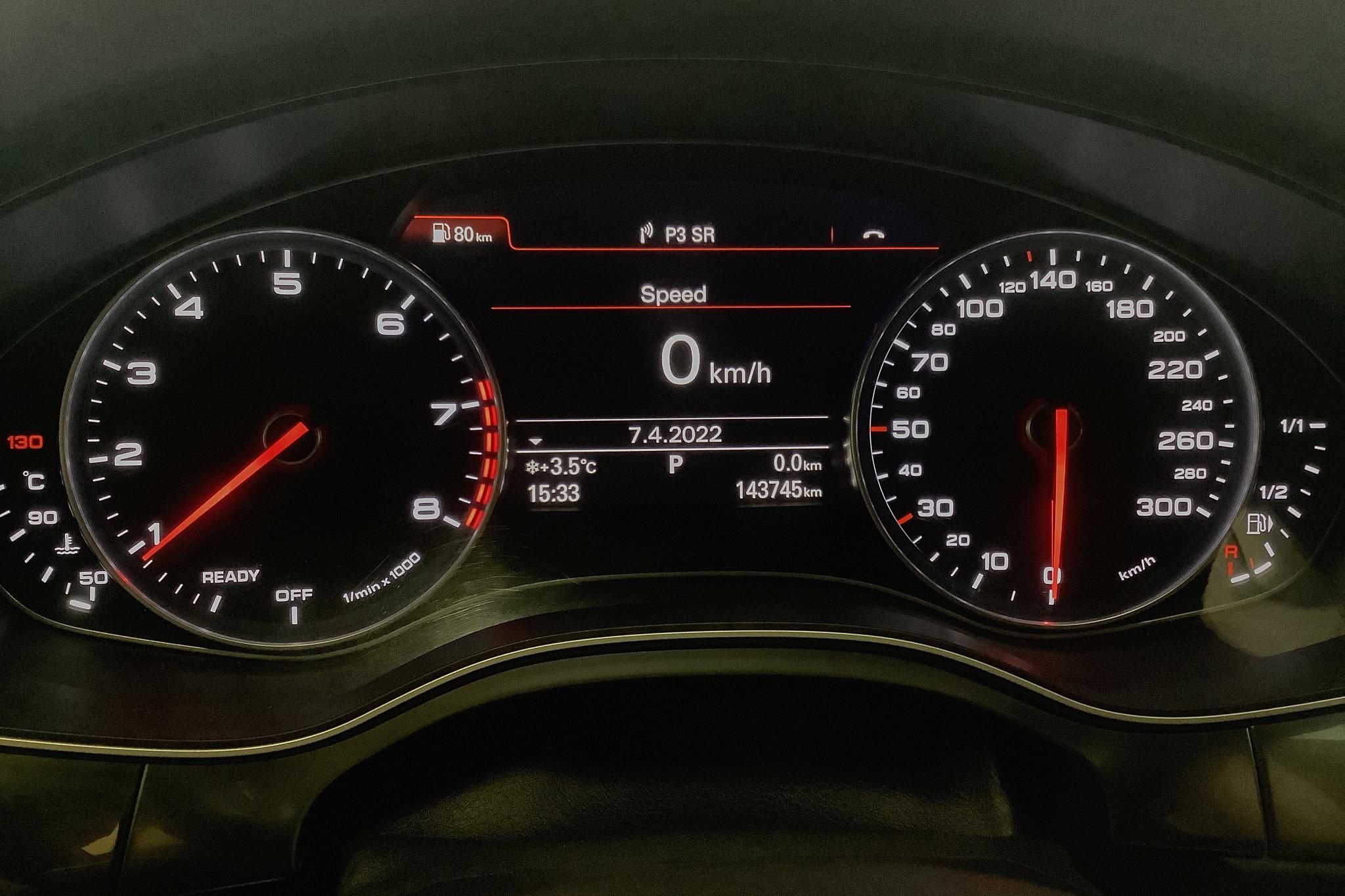 Audi A6 2.0 TFSI quattro (252hk) - 143 750 km - Automatic - white - 2017