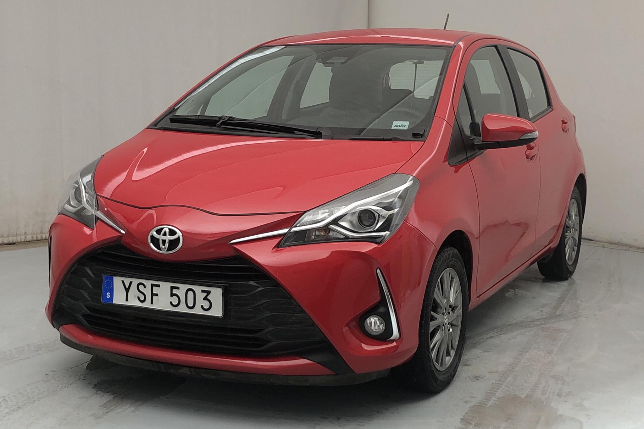 Toyota Yaris 1.5 5dr (111hk) - 6 113 mil - Manuell - röd - 2018