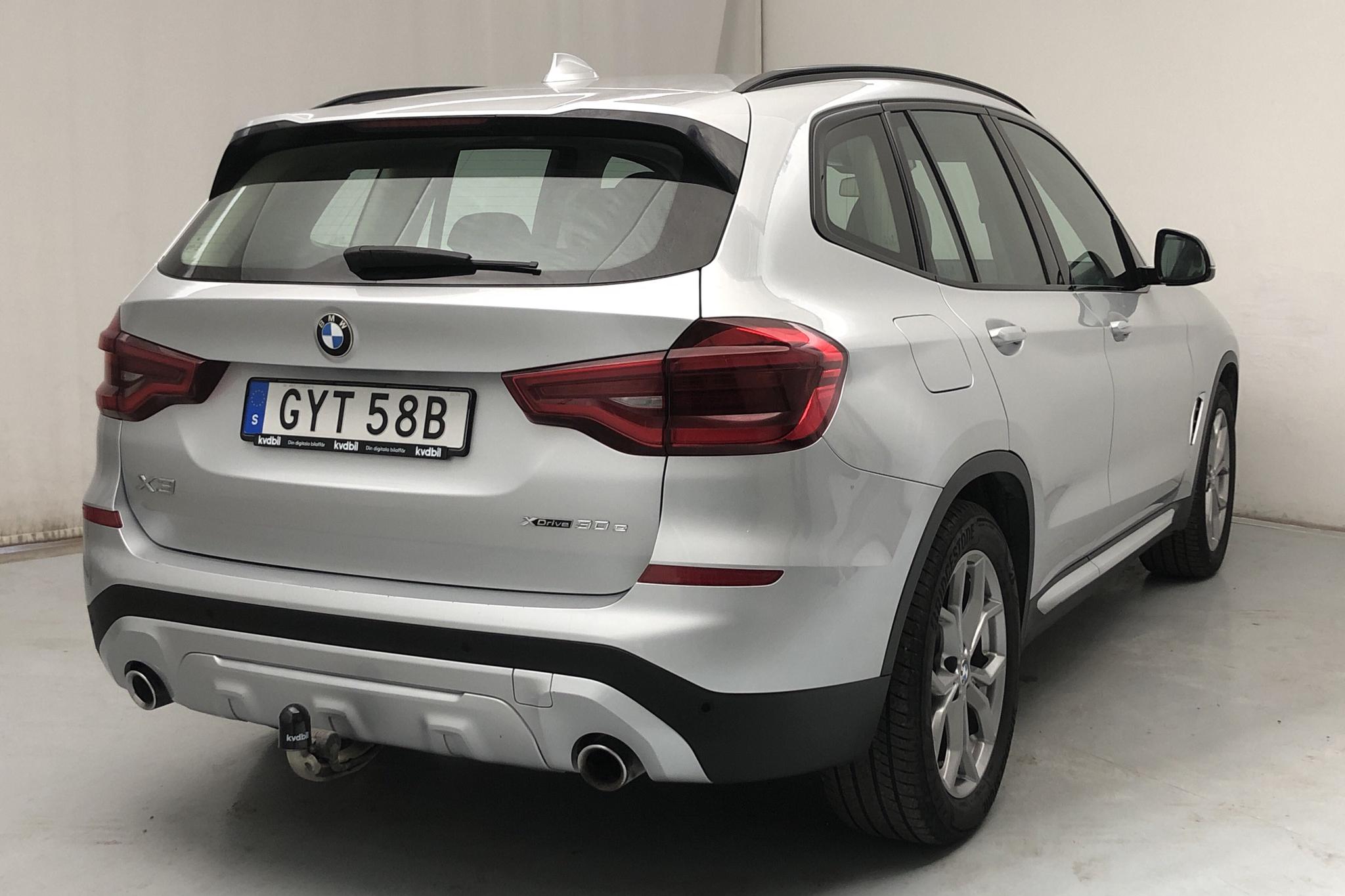 BMW X3 xDrive30e, G01 (292hk) - 4 402 mil - Automat - silver - 2020
