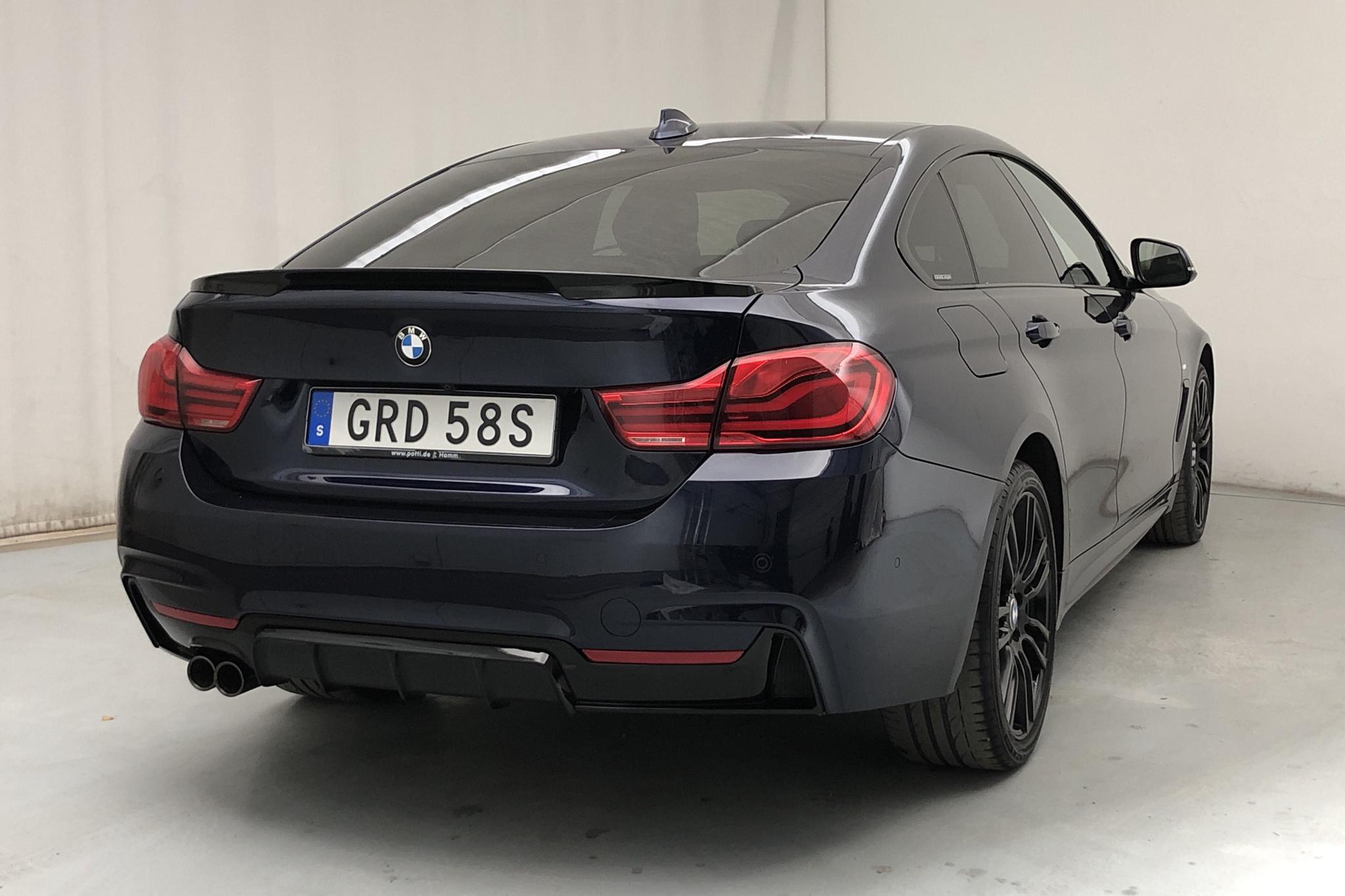 BMW 435d xDrive Gran Coupé, F36 (313hk) - 6 973 mil - Automat - Dark Blue - 2018