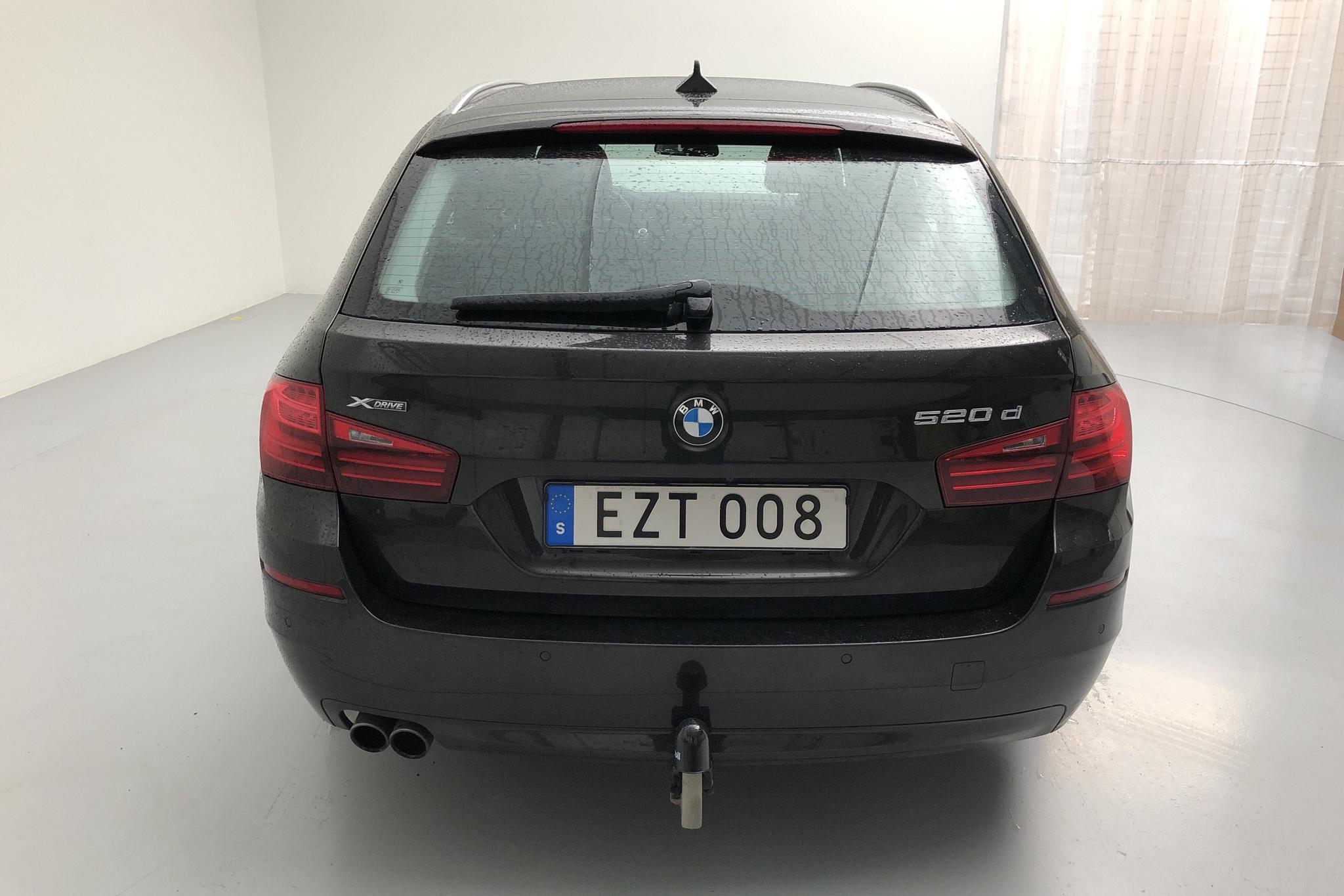 BMW 520d xDrive Touring, F11 (190hk) - 12 112 mil - Automat - brun - 2015