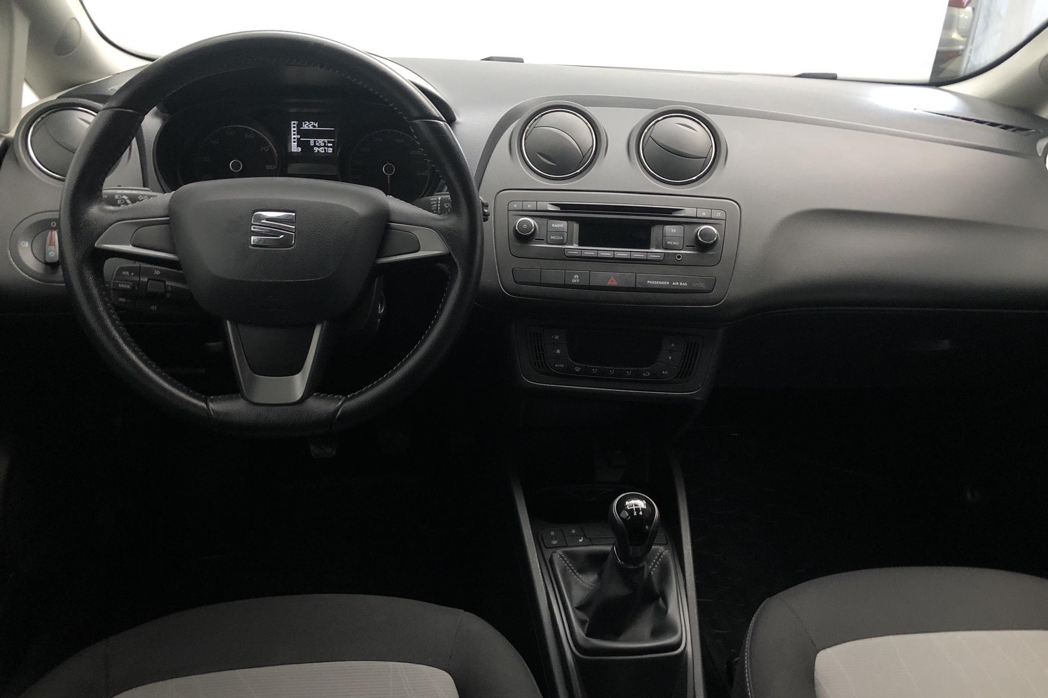 Seat Ibiza 1.2 TSI 5dr (85hk) - 8 126 mil - Manuell - vit - 2014