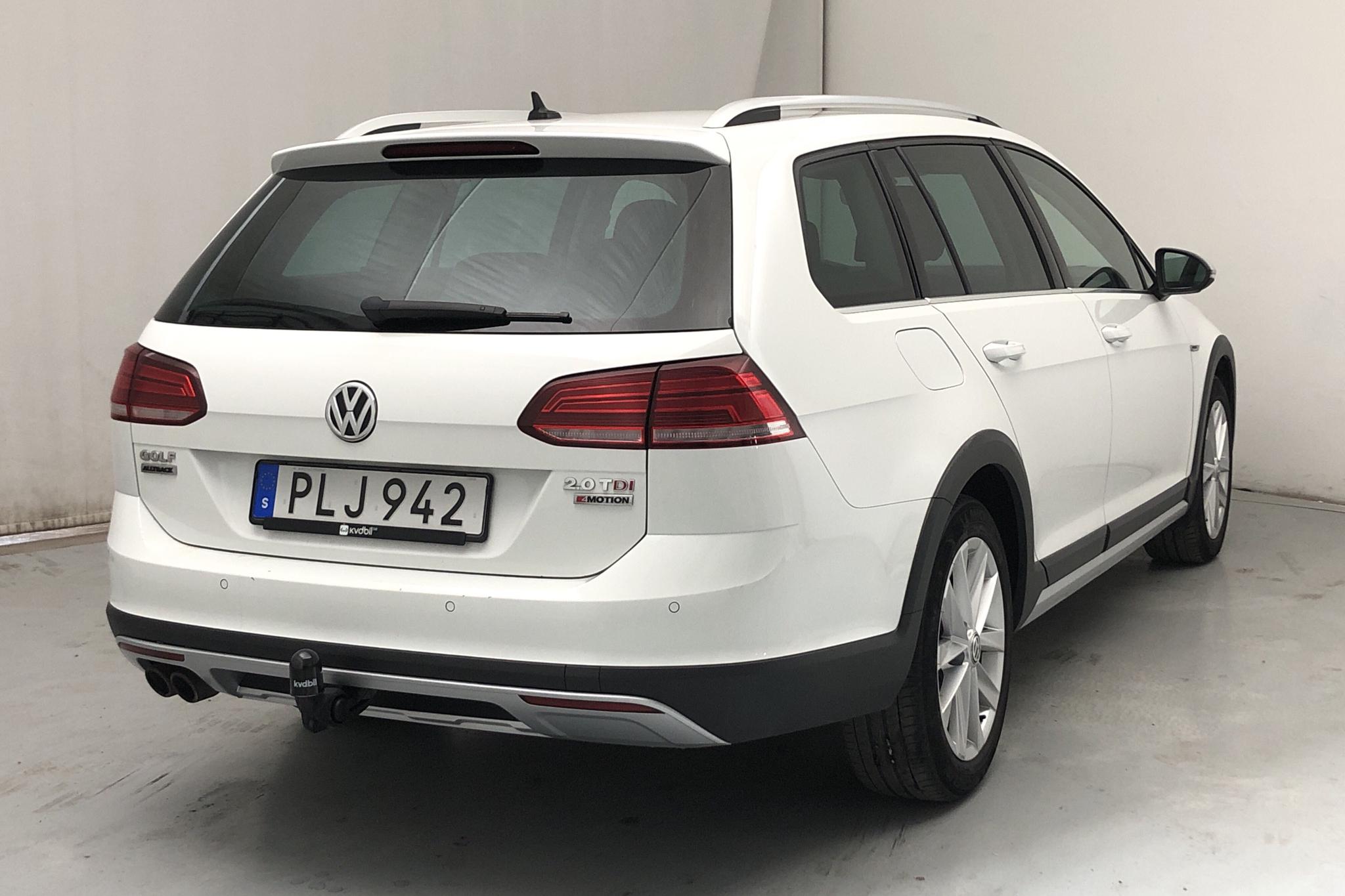VW Golf Alltrack 2.0 TDI 4Motion (184hk) - 81 590 km - Automatic - white - 2018