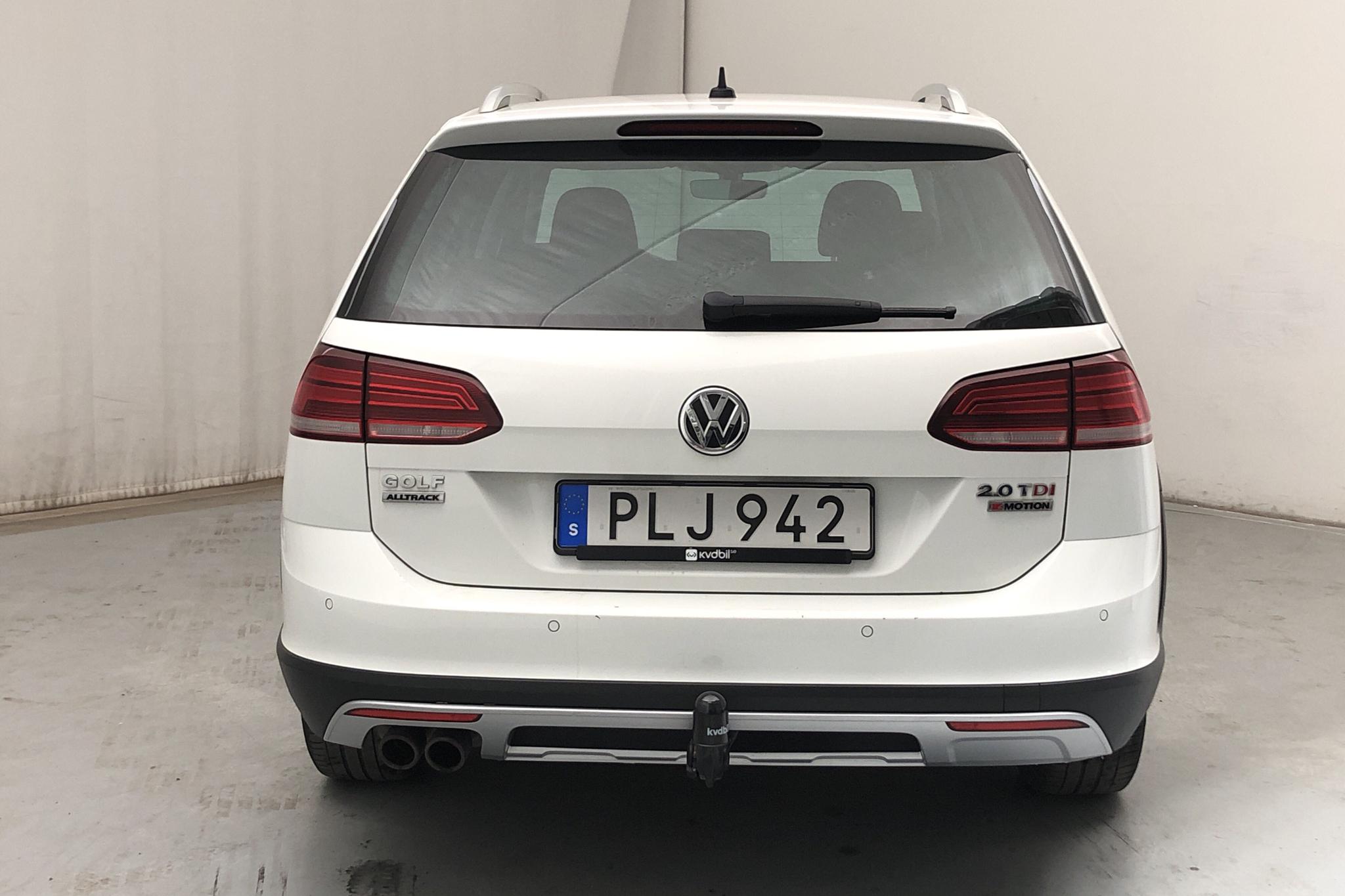 VW Golf Alltrack 2.0 TDI 4Motion (184hk) - 81 590 km - Automatic - white - 2018