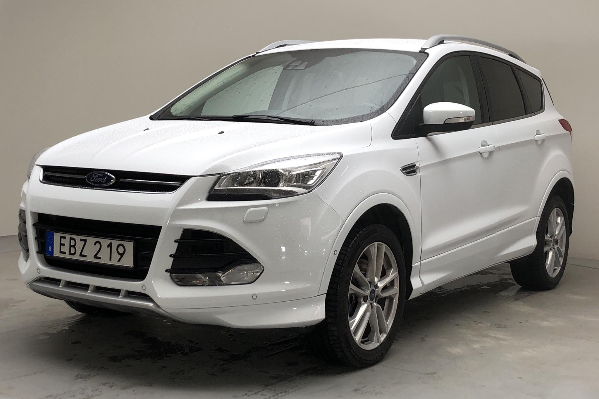 Ford Kuga 1.5 EcoBoost AWD (180hk) - 26 710 km - Automatic - white - 2015