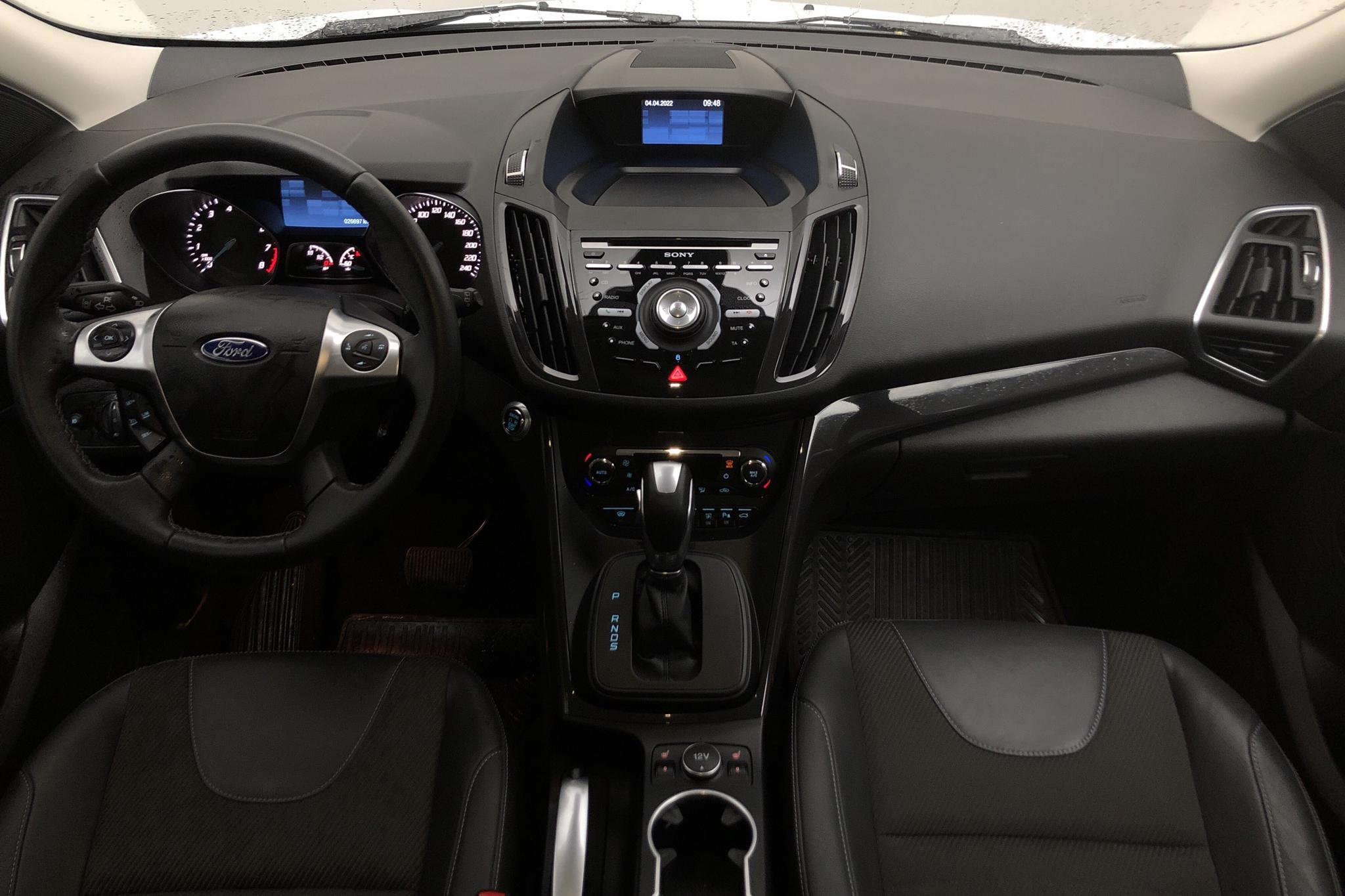 Ford Kuga 1.5 EcoBoost AWD (180hk) - 2 671 mil - Automat - vit - 2015