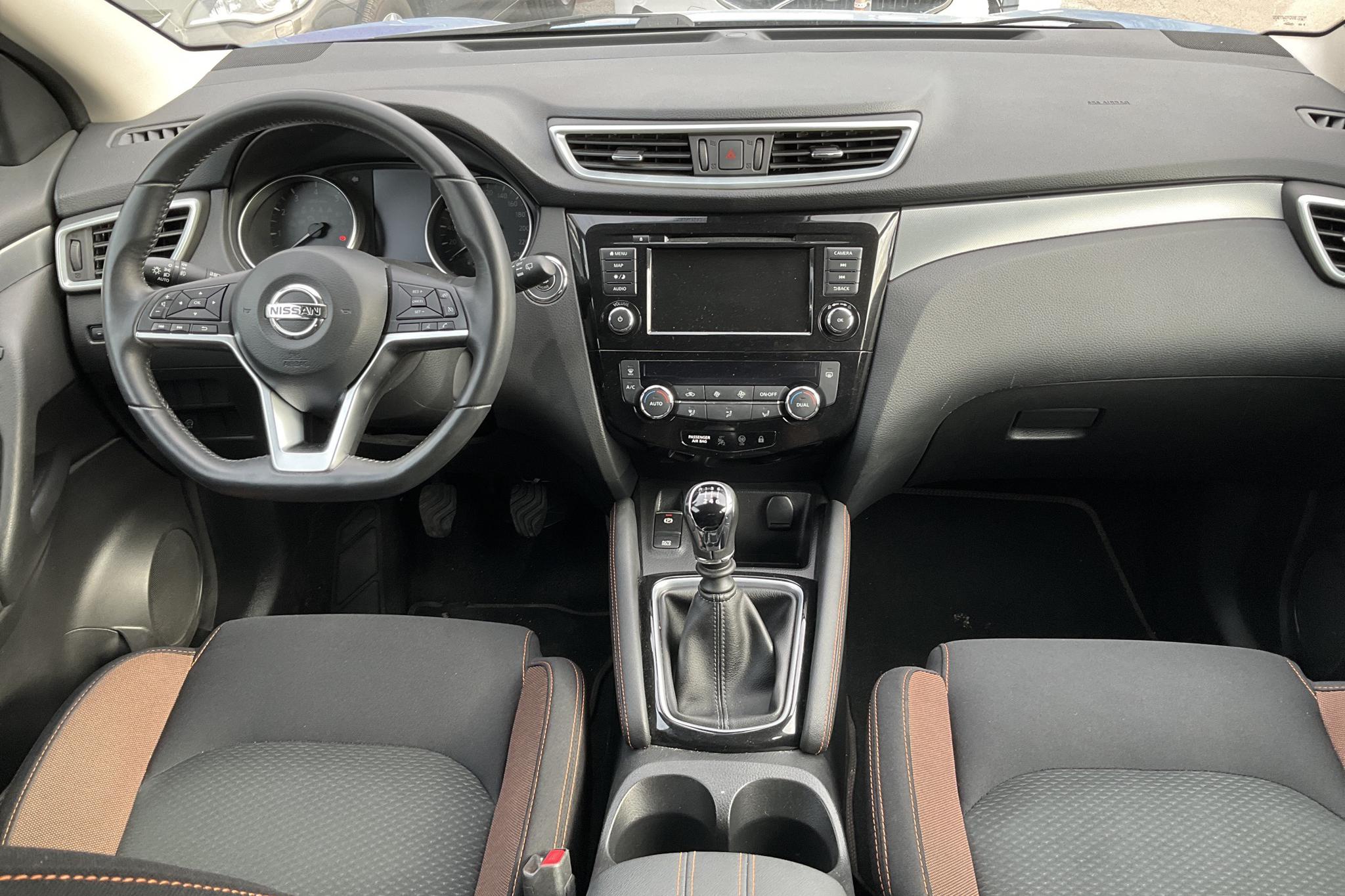 Nissan Qashqai 1.3 DIG-T (140hk) - 38 710 km - Manual - blue - 2019