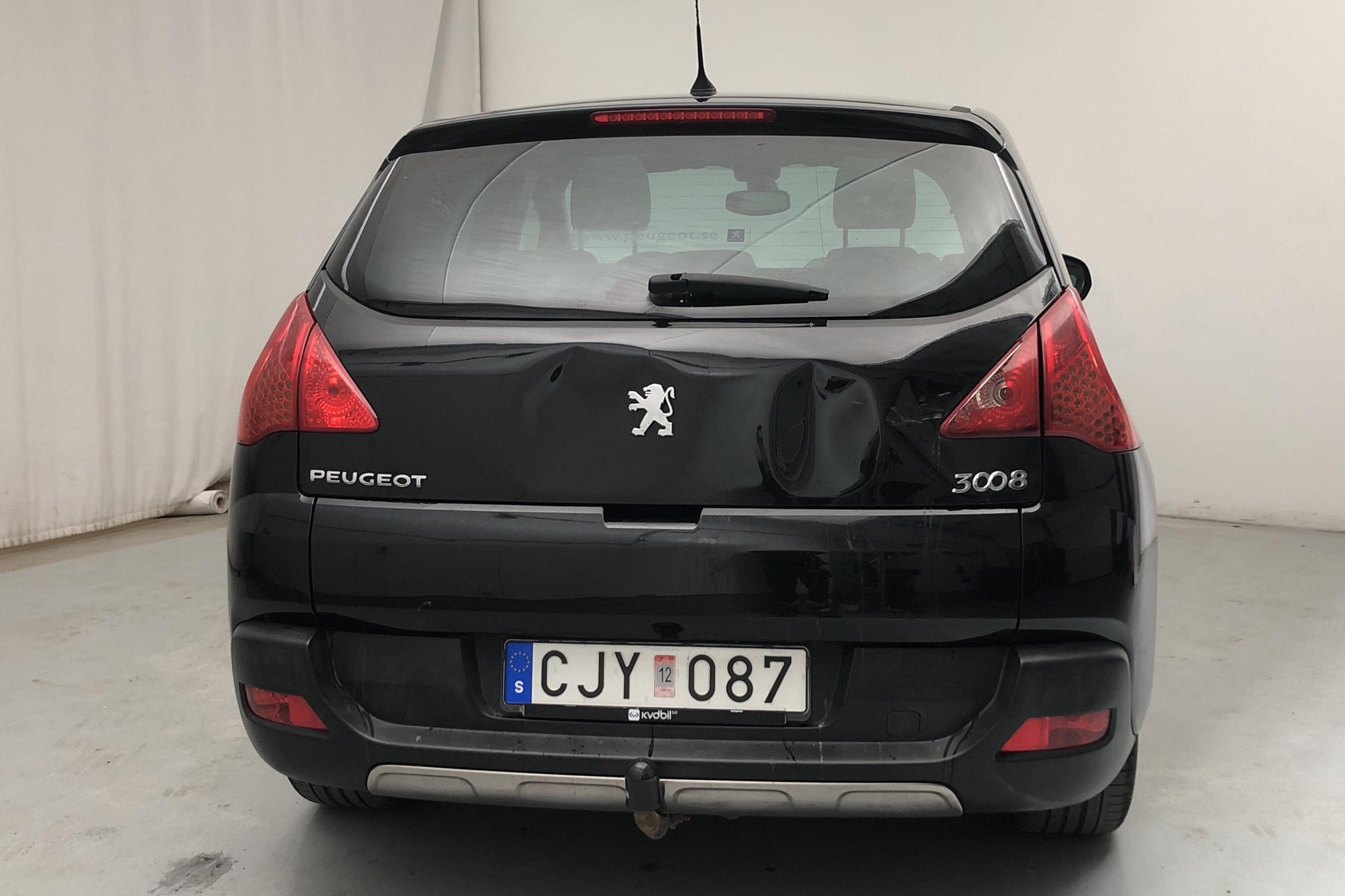 Peugeot 3008 1.6 Turbo (150hk) - 142 940 km - Manual - black - 2009