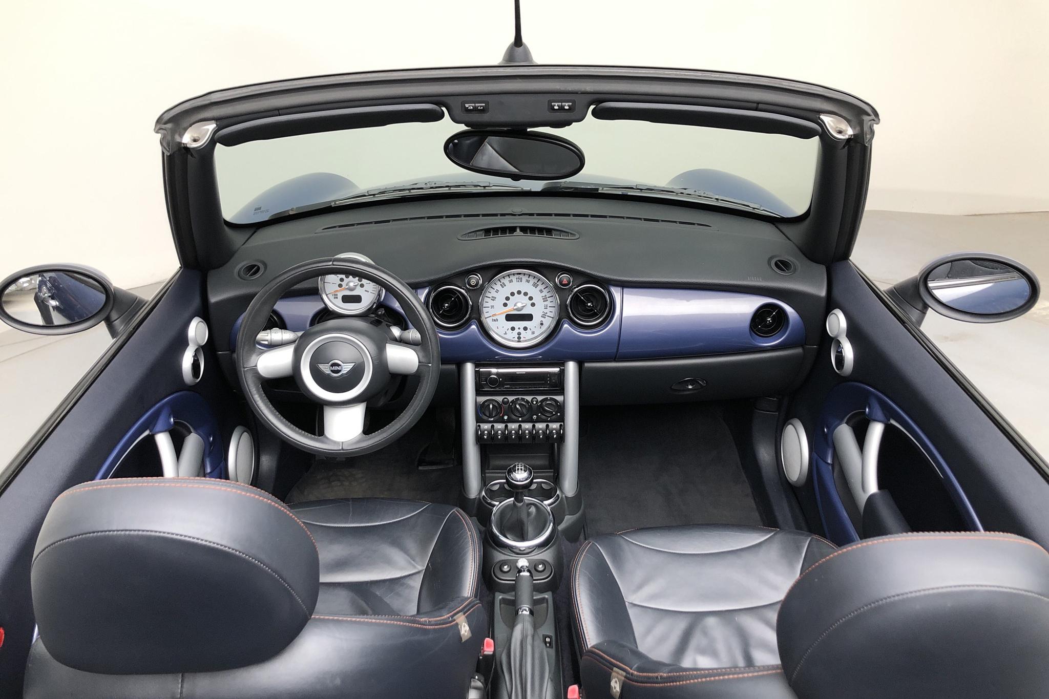 MINI Cooper 1.6 Cabriolet (115hk) - 9 662 mil - Manuell - blå - 2004