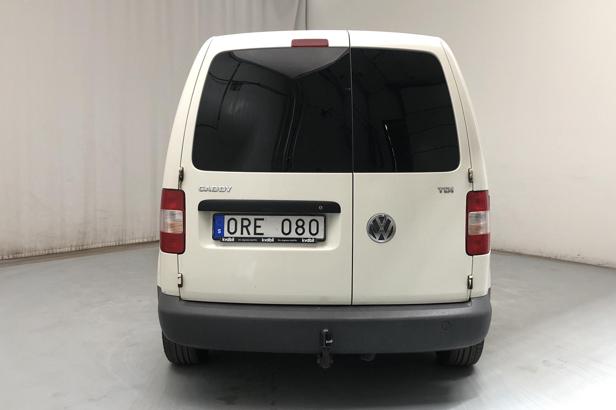 VW Caddy 1.9 TDI Skåp (105hk) - 254 260 km - Manual - white - 2008
