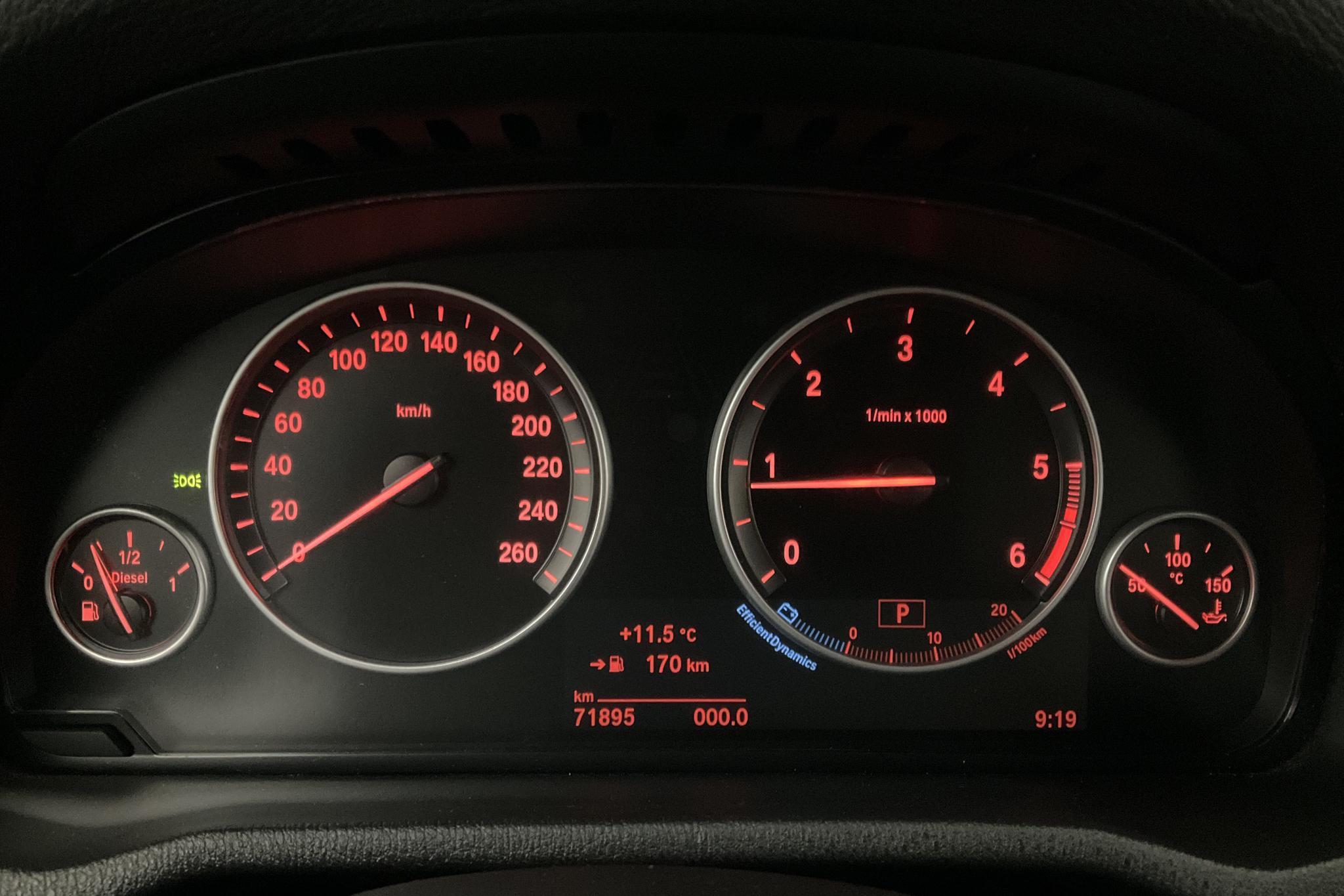 BMW X3 xDrive20d, F25 (190hk) - 7 190 mil - Automat - svart - 2017