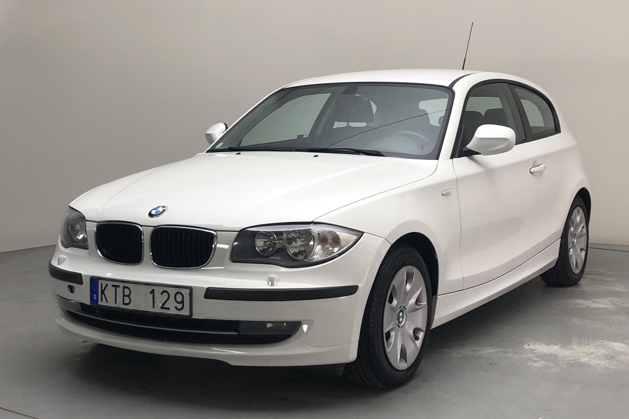 BMW 118d 3dr, E81 (143hk) - 100 950 km - Automatic - white - 2010