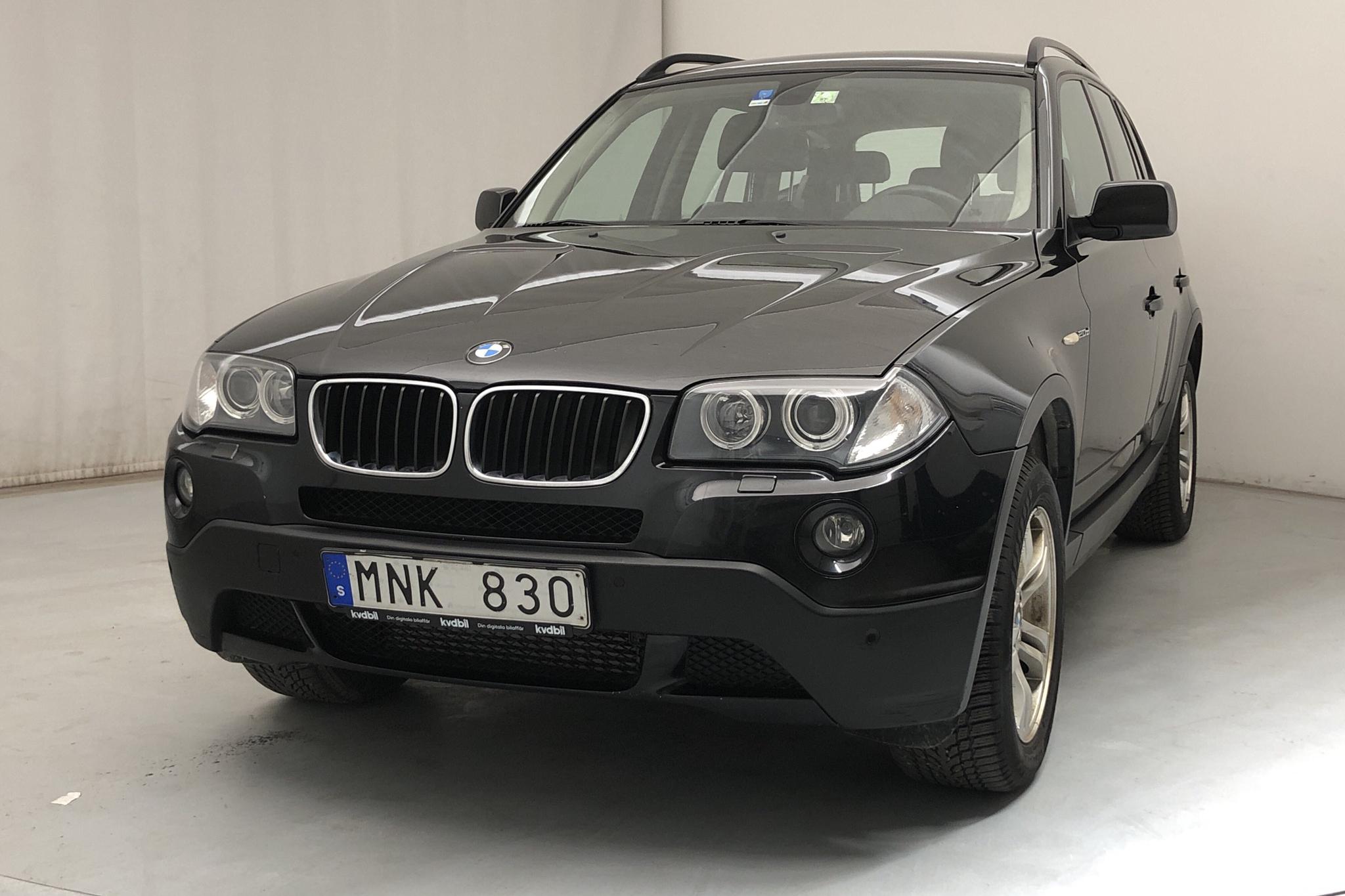 BMW X3 2.0d, E83 (177hk) - 197 440 km - Automatic - black - 2008
