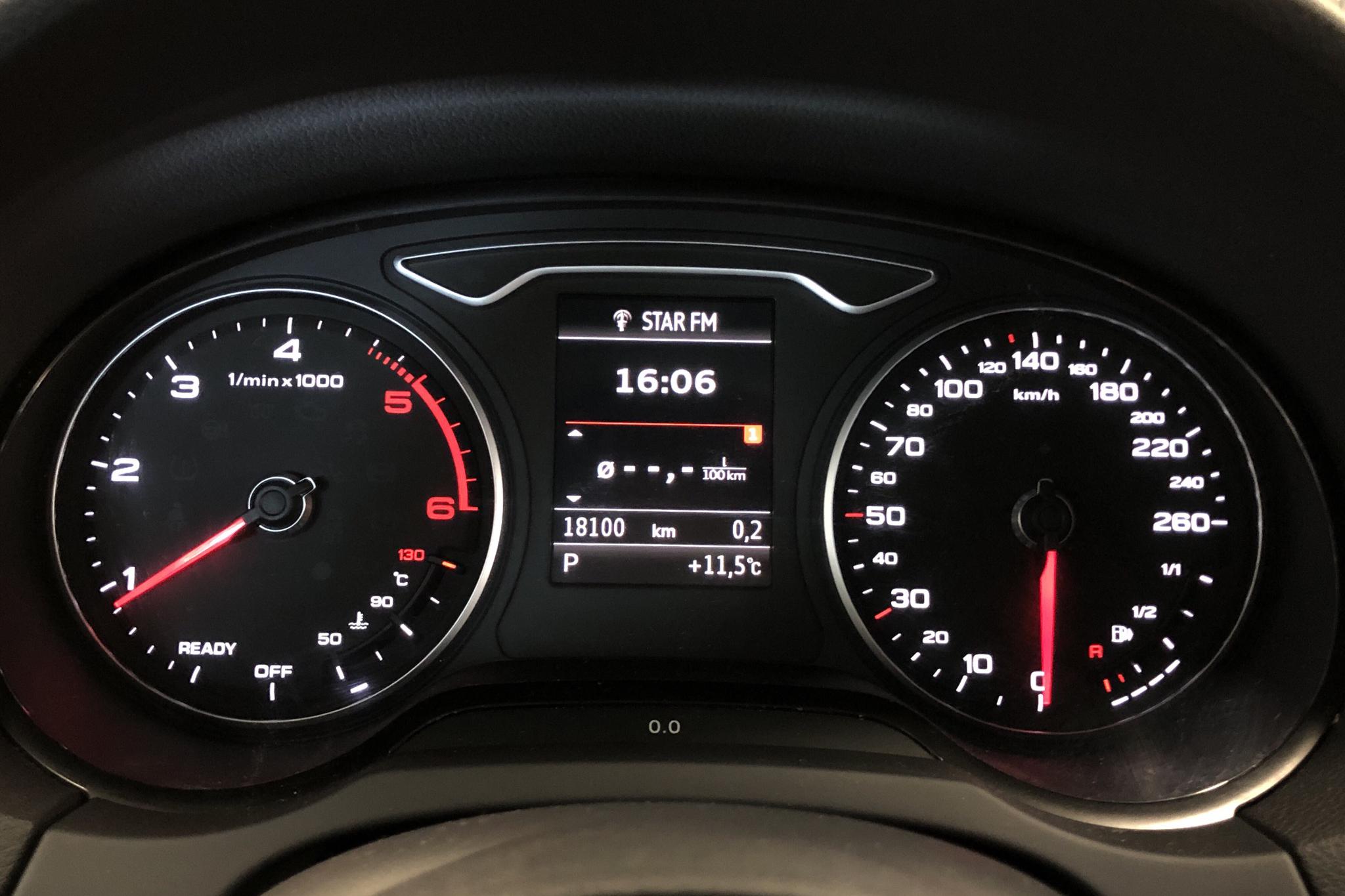 Audi A3 Sportback 30 TDI (116hk) - 18 110 km - Automatic - black - 2019