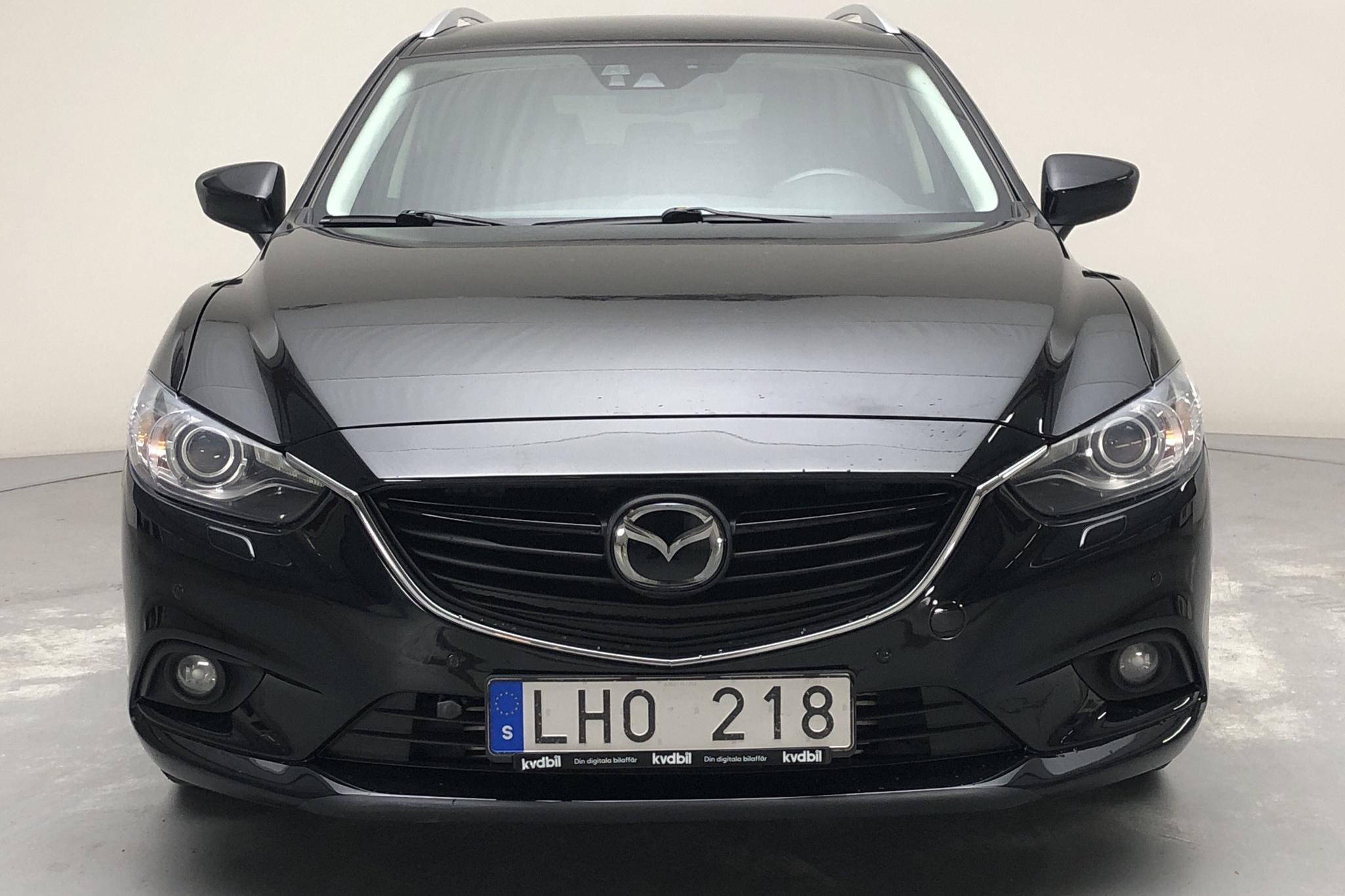 Mazda 6 2.2 DE Kombi (175hk) - 23 106 mil - Automat - svart - 2014