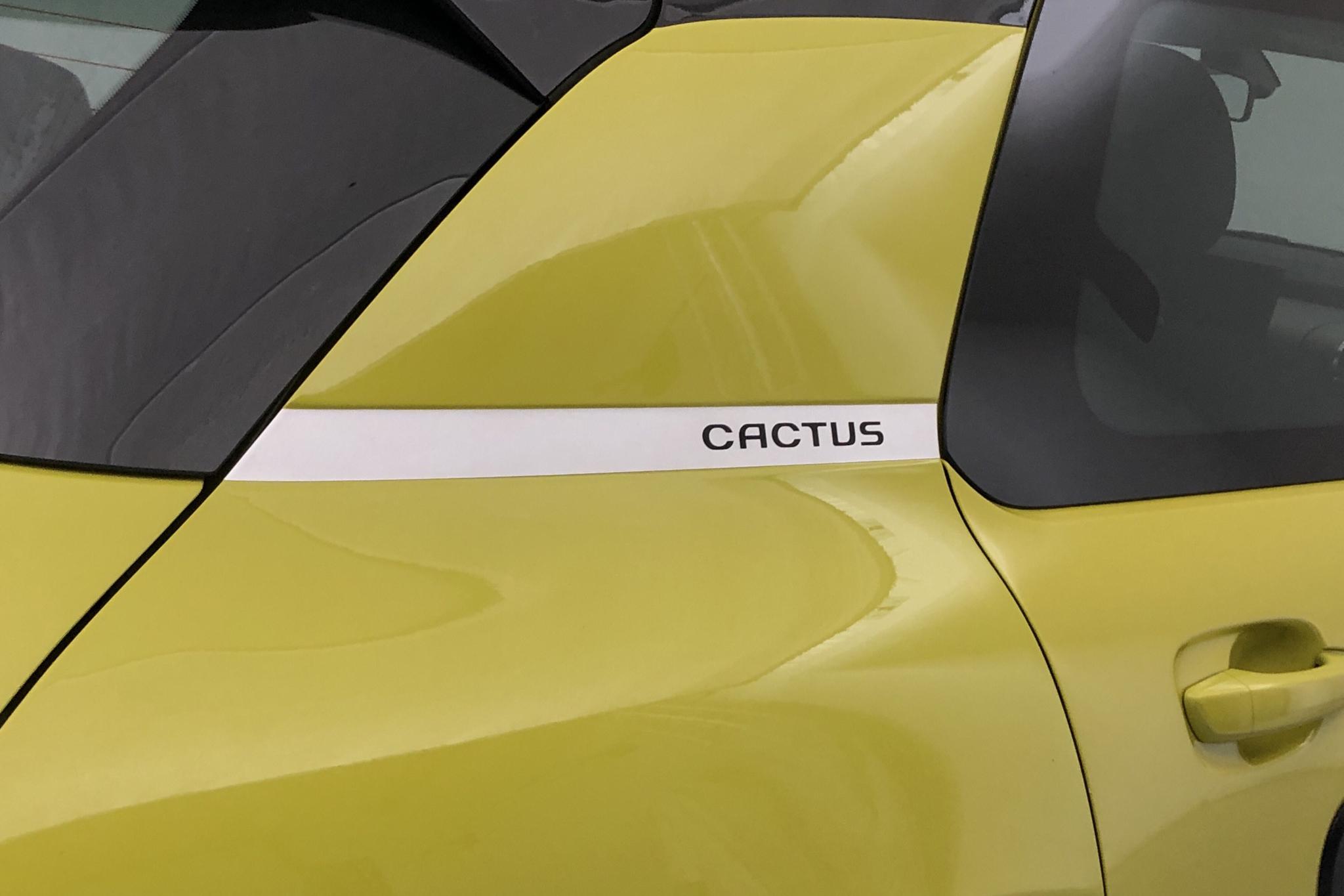 Citroen C4 Cactus PureTech (82hk) - 50 650 km - Manual - yellow - 2016