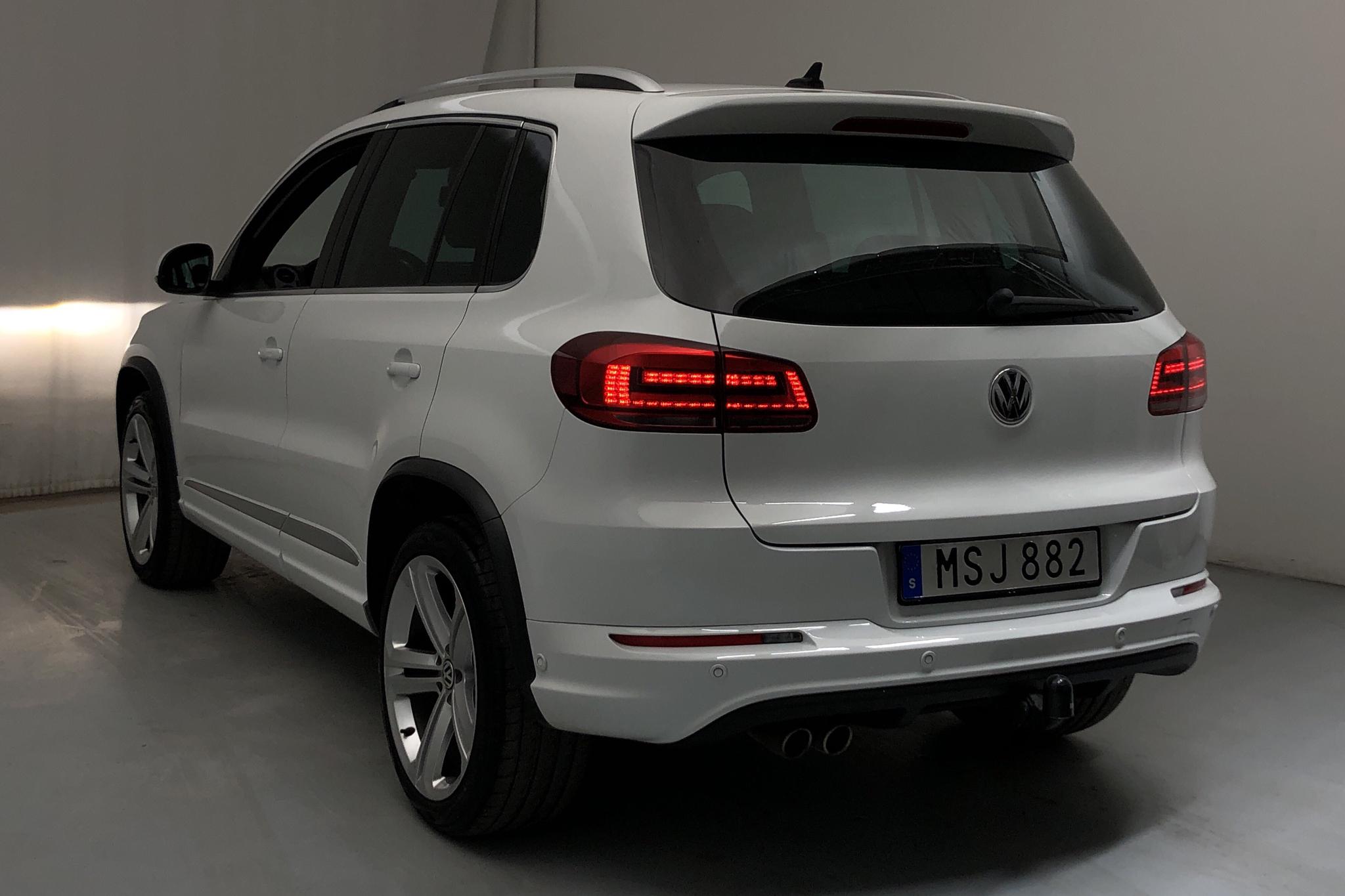 VW Tiguan 2.0 TDI 4MOTION BlueMotion Technology (177hk) - 115 940 km - Automatic - white - 2015