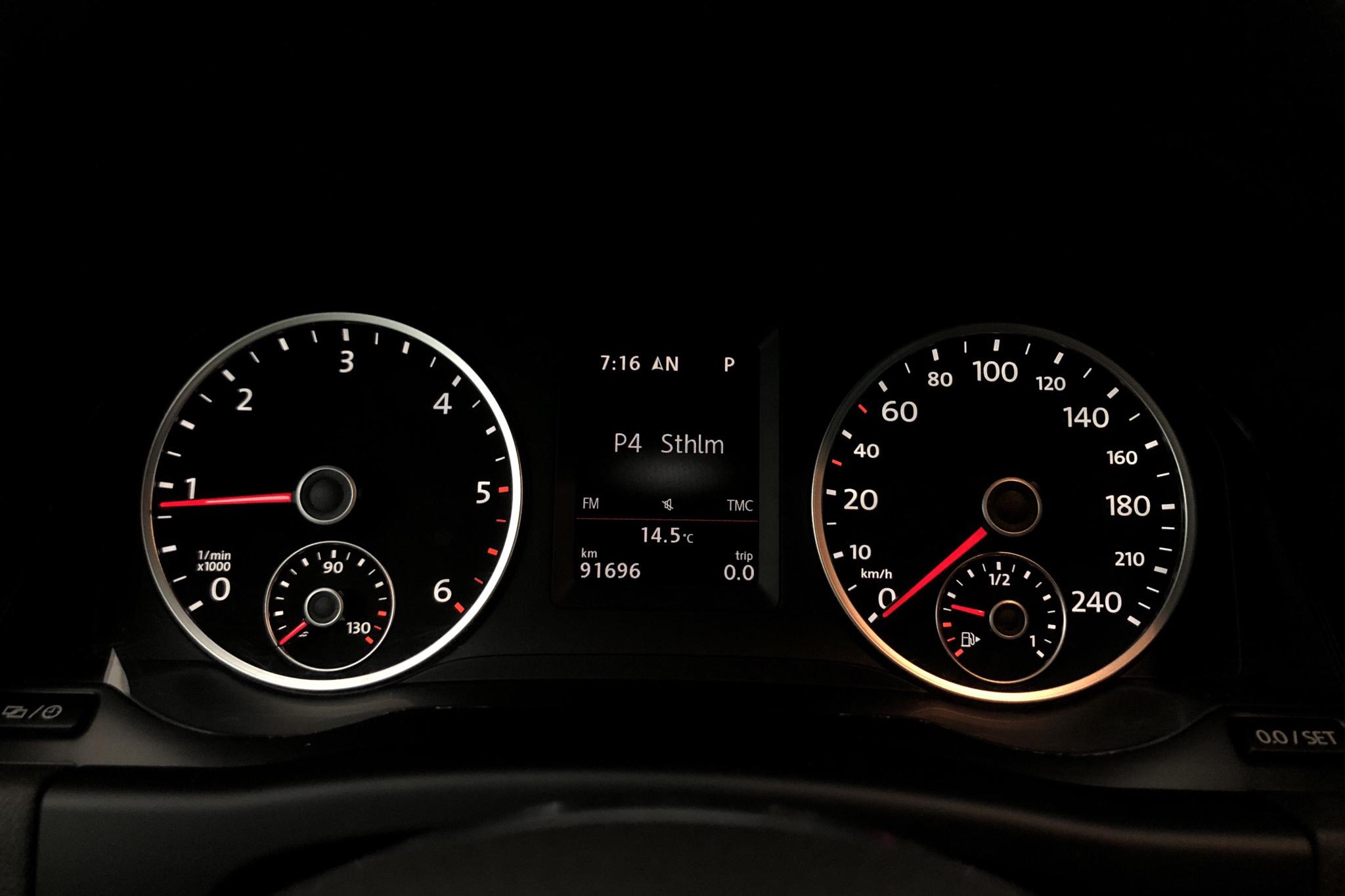 VW Tiguan 2.0 TDI 4MOTION BlueMotion Technology (177hk) - 91 760 km - Automatic - white - 2015