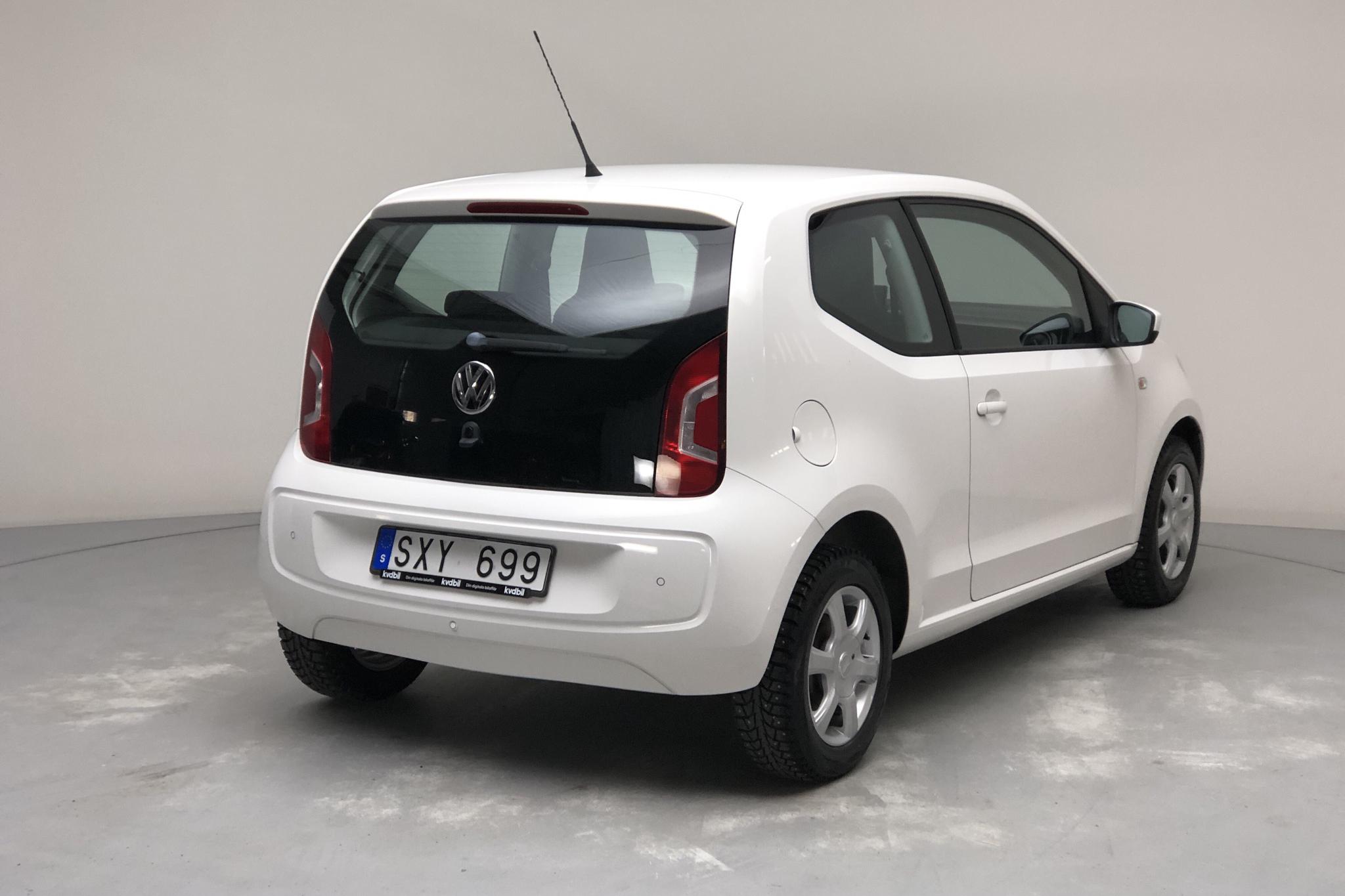 VW up! 1.0 3dr (75hk) - 915 mil - Manuell - vit - 2012
