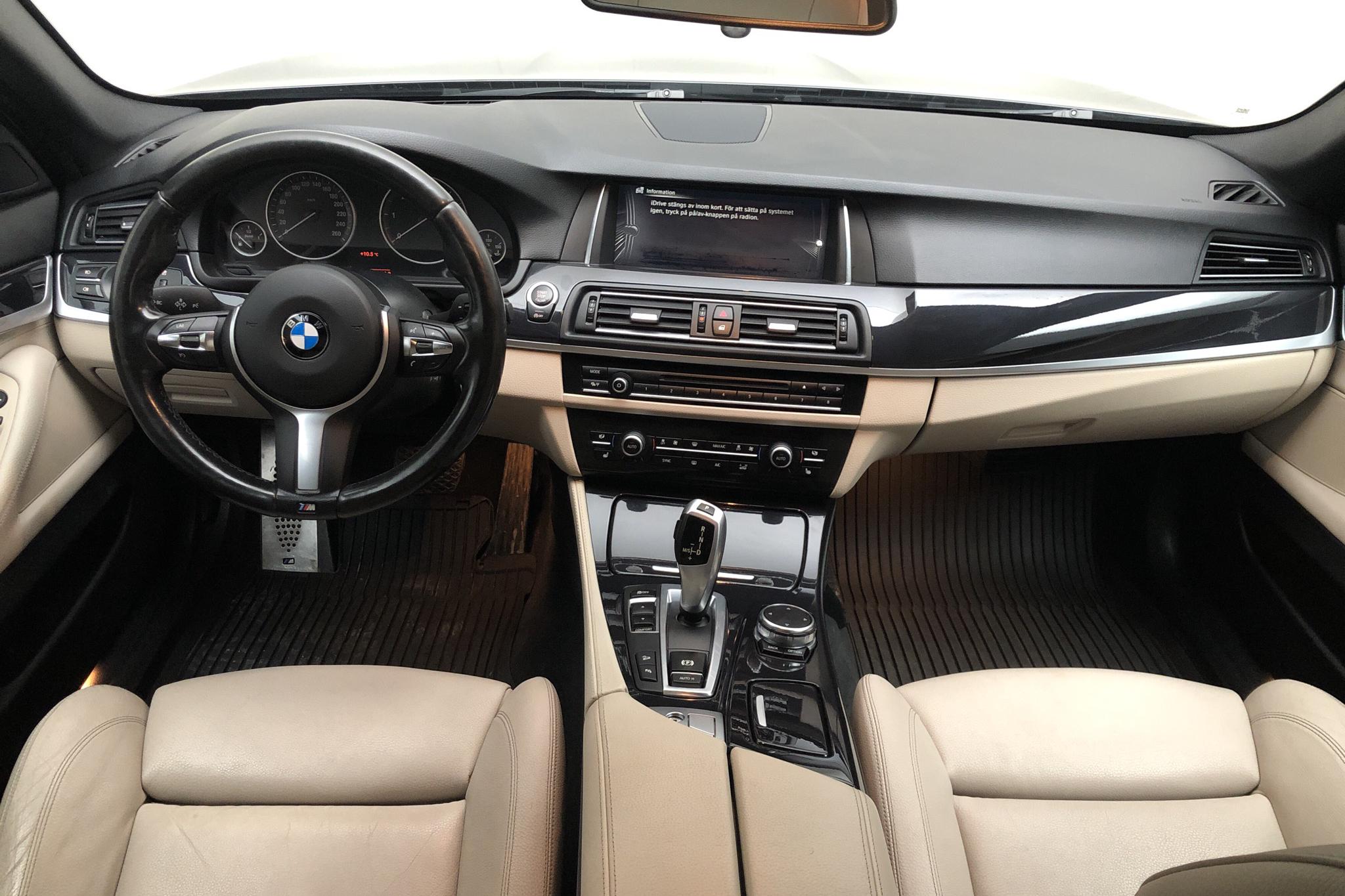 BMW 520d xDrive Sedan, F10 (190hk) - 131 250 km - Automatic - black - 2016