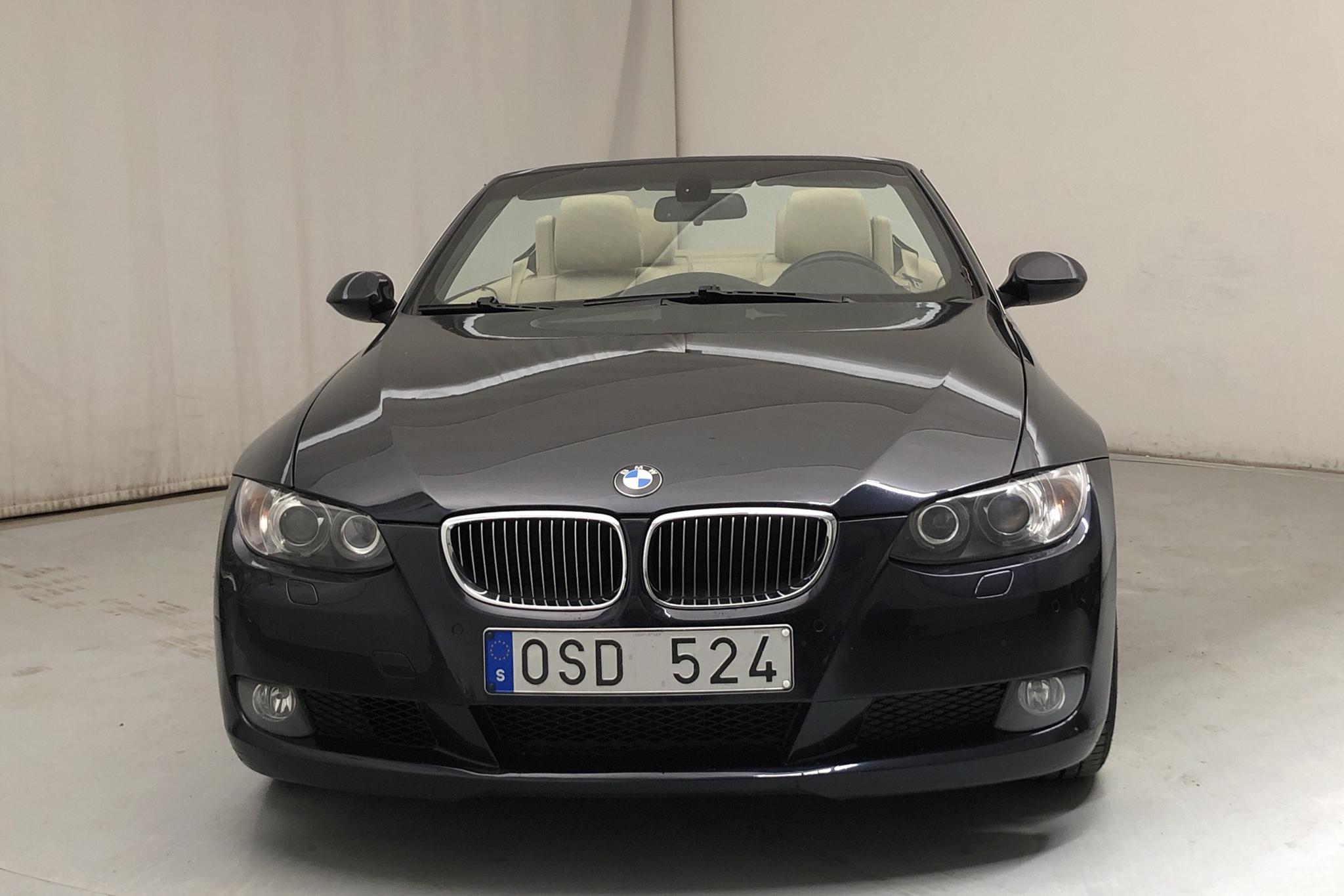 BMW 325i Cabriolet, E93 (218hk) - 15 672 mil - Automat - blå - 2009