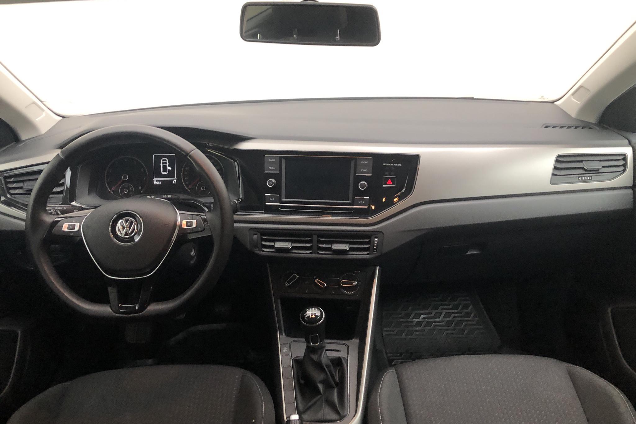 VW Polo 1.0 TSI 5dr (95hk) - 49 700 km - Manual - white - 2018