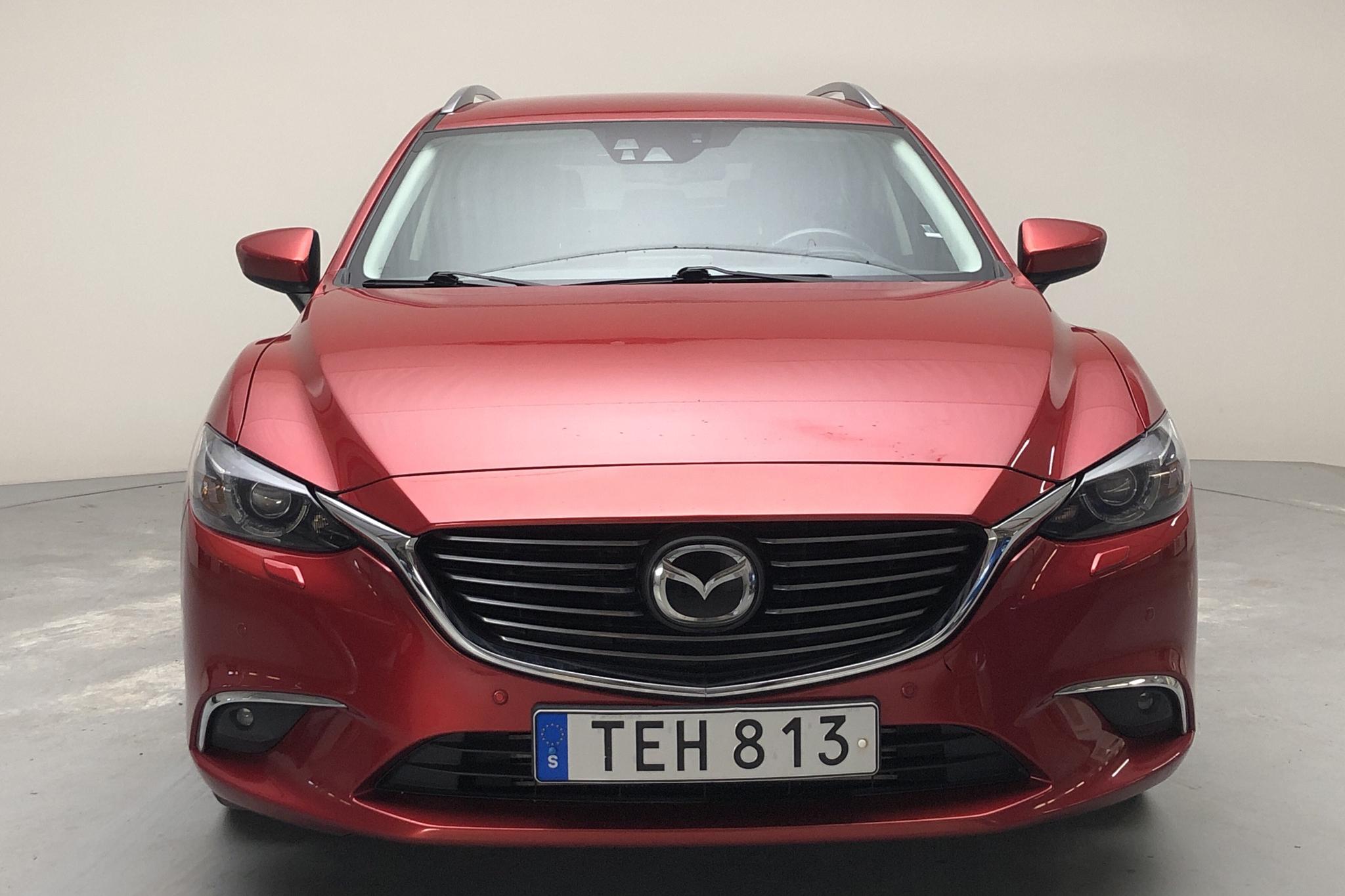 Mazda 6 2.2 DE Kombi AWD (175hk) - 11 325 mil - Automat - röd - 2016