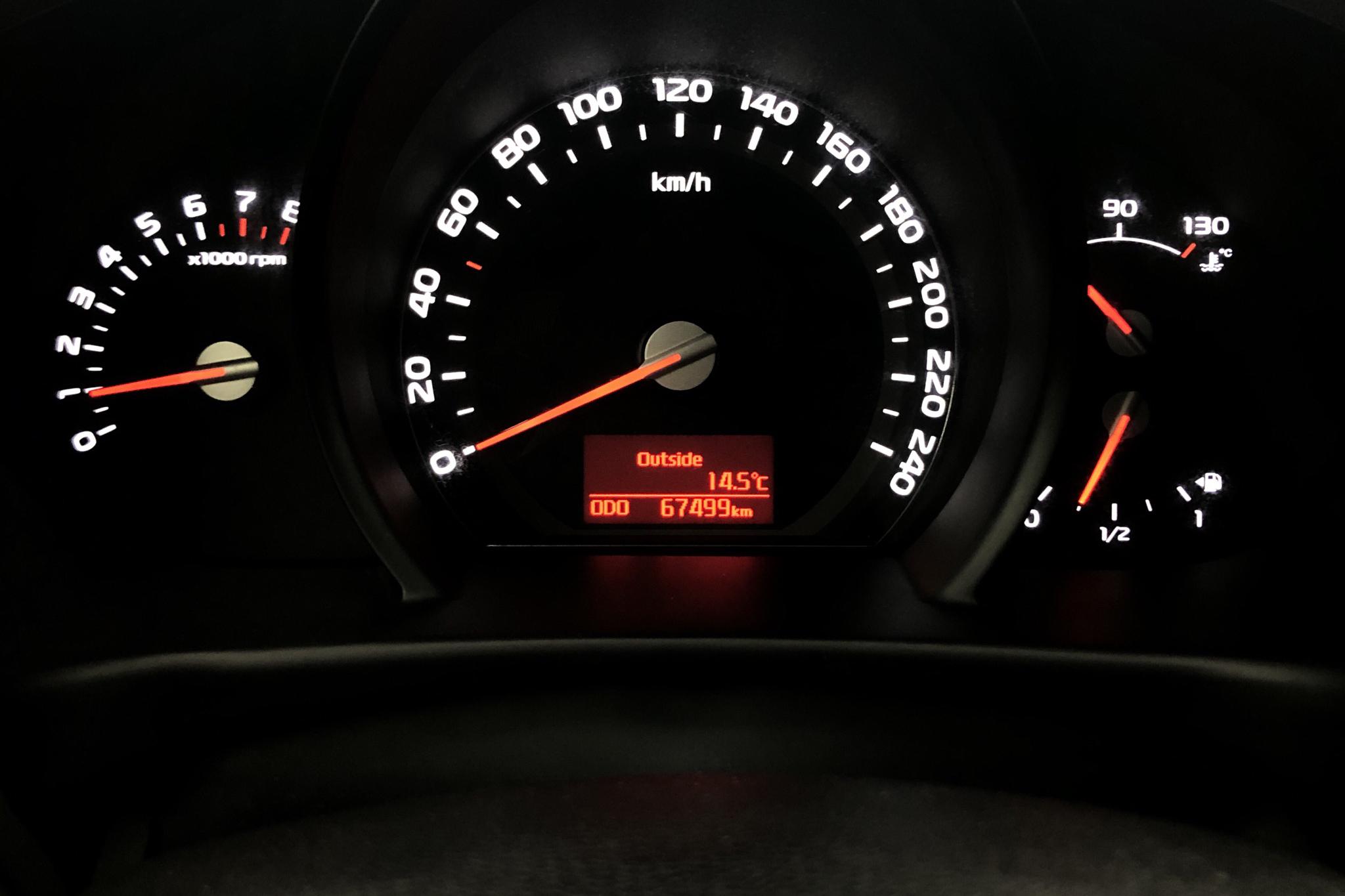 KIA Sportage 1.6 2WD (136hk) - 67 500 km - Manual - gray - 2014