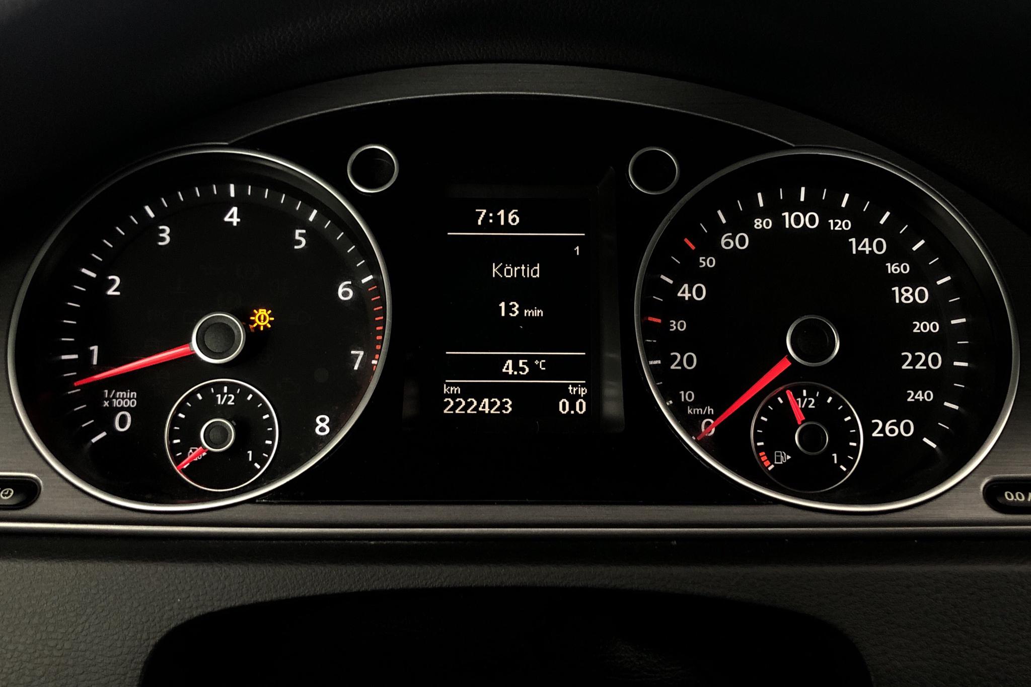 VW Passat 1.4 TSI EcoFuel Variant (150hk) - 222 420 km - Manual - black - 2013