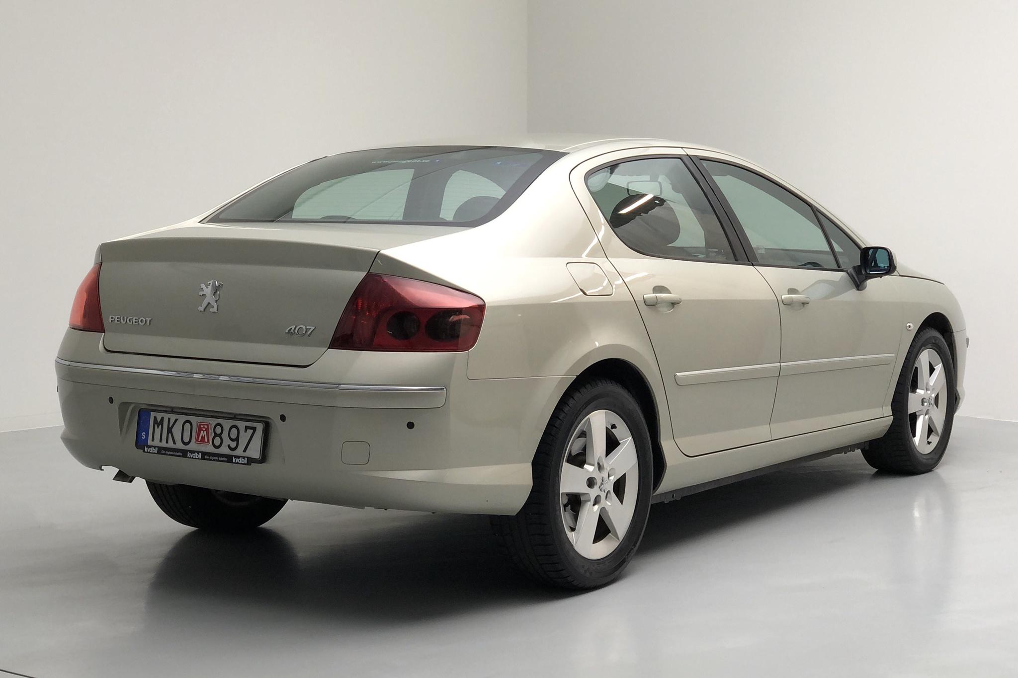 Peugeot 407 2.2 (163hk) - 5 017 mil - Automat - Light Grey - 2007