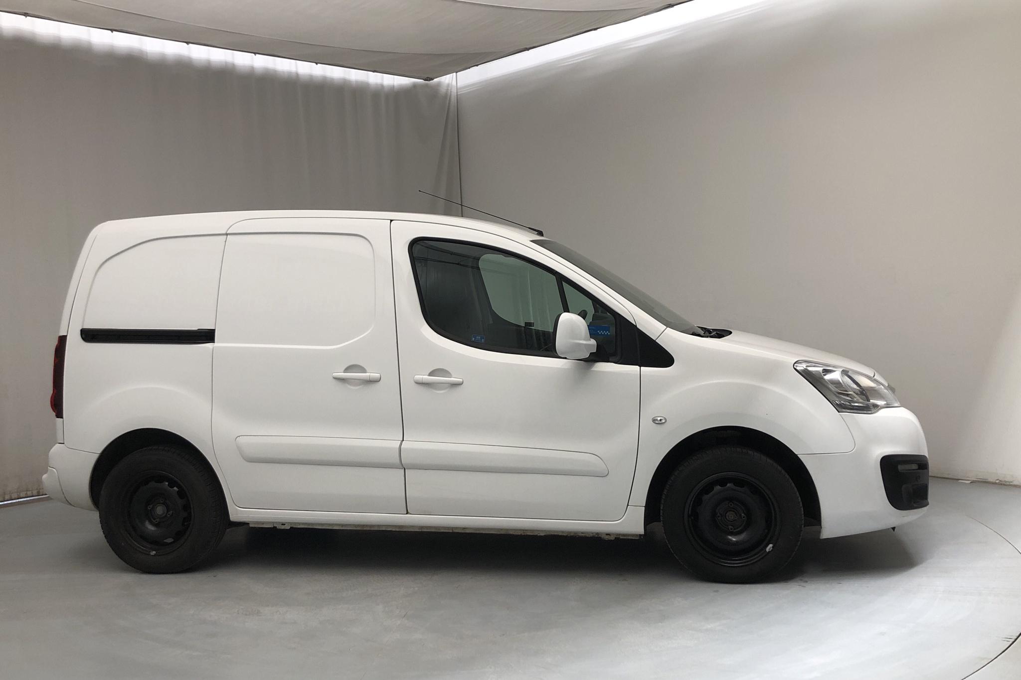 Peugeot Partner 1.6 BlueHDI Skåp (100hk) - 12 081 mil - Automat - vit - 2018