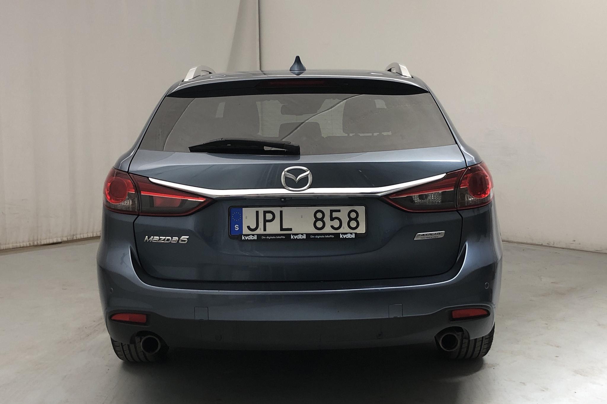 Mazda 6 2.2 DE Kombi (175hk) - 14 750 mil - Manuell - blå - 2013