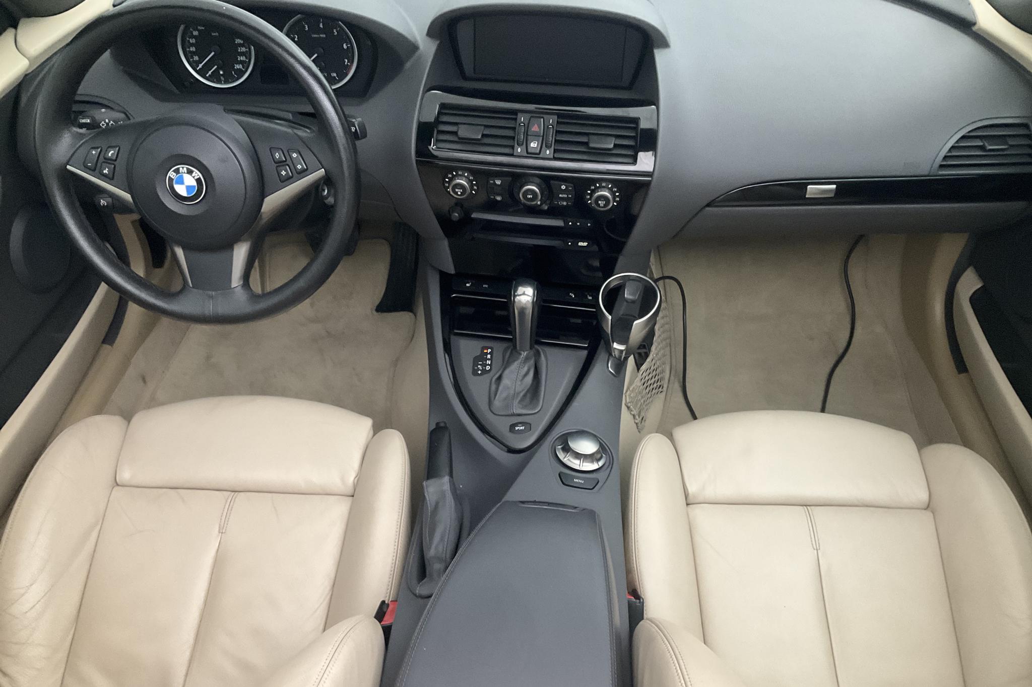 BMW 630i Cabriolet, E63 (258hk) - 90 140 km - Automatic - Light Grey - 2005