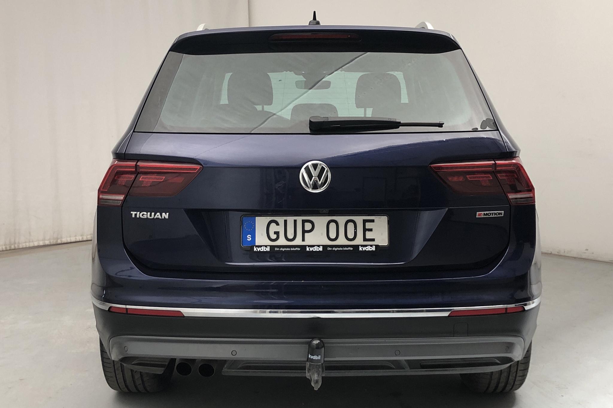 VW Tiguan 2.0 TDI 4MOTION (190hk) - 4 390 mil - Automat - blå - 2019