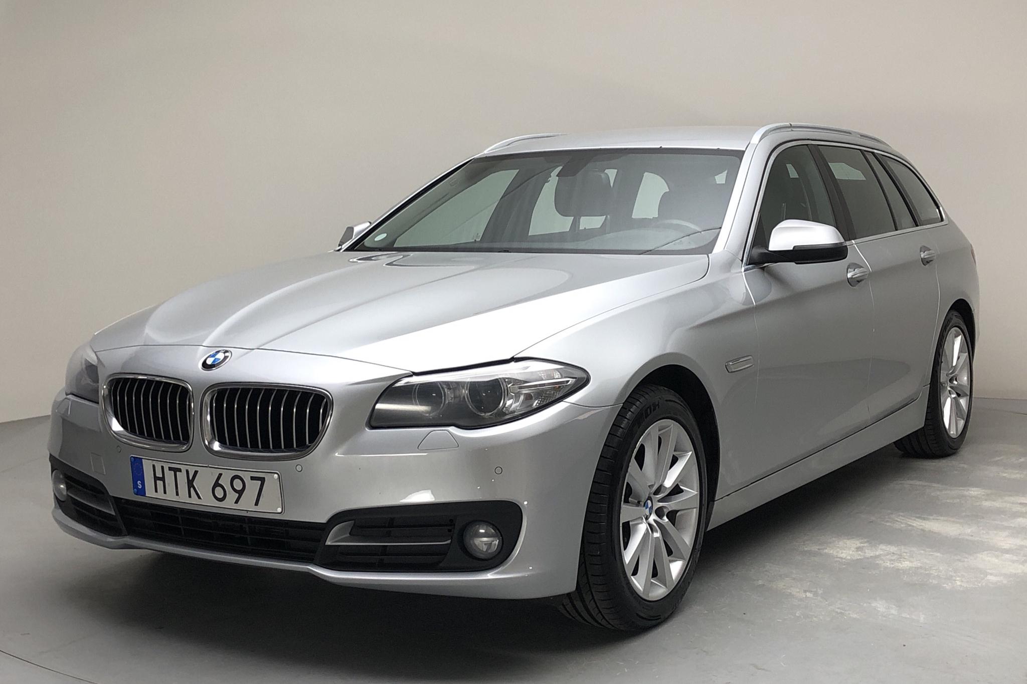 BMW 520d Touring, F11 (190hk) - 203 530 km - Automatic - silver - 2016