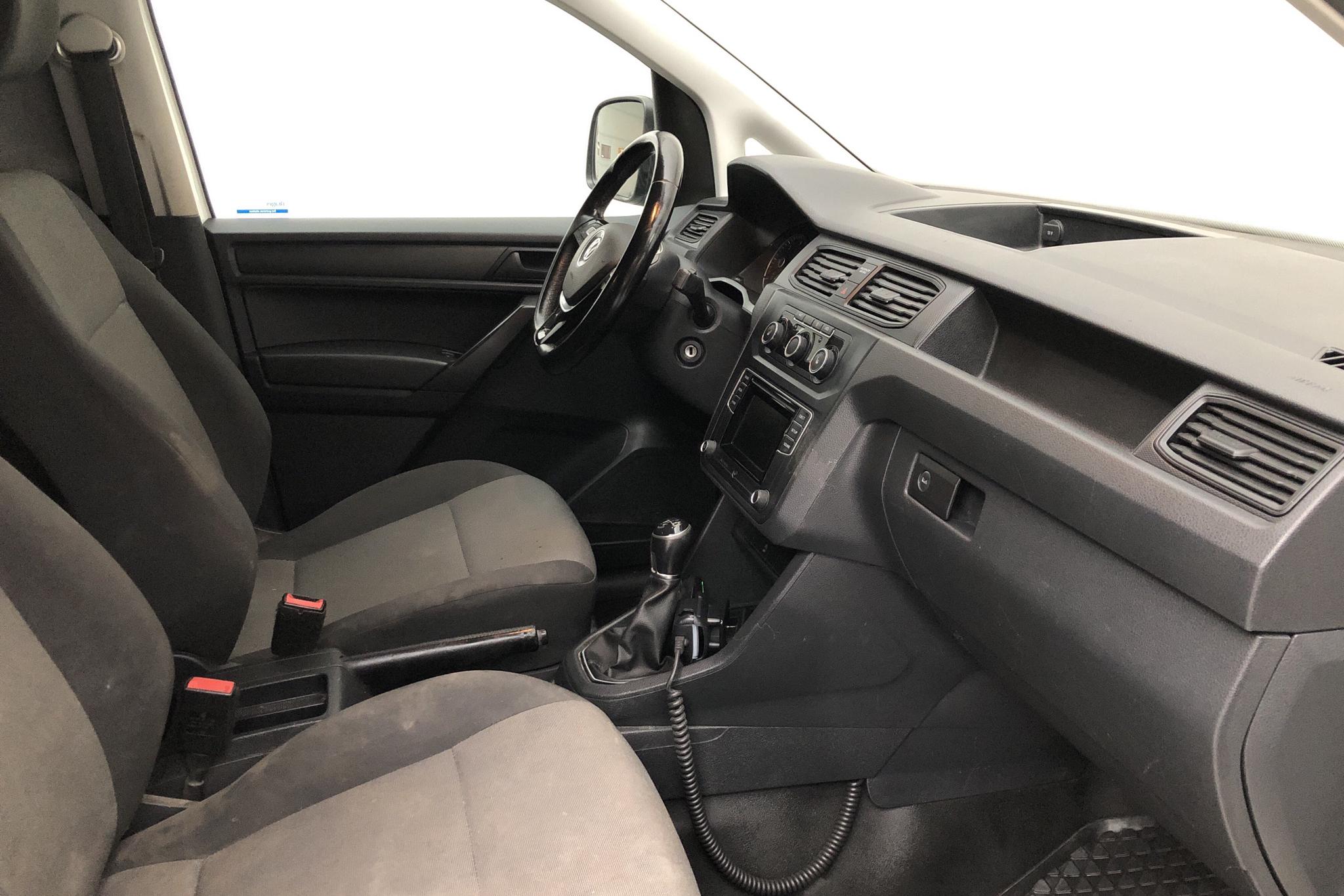 VW Caddy 2.0 TDI Skåp (102hk) - 11 670 mil - Manuell - vit - 2016