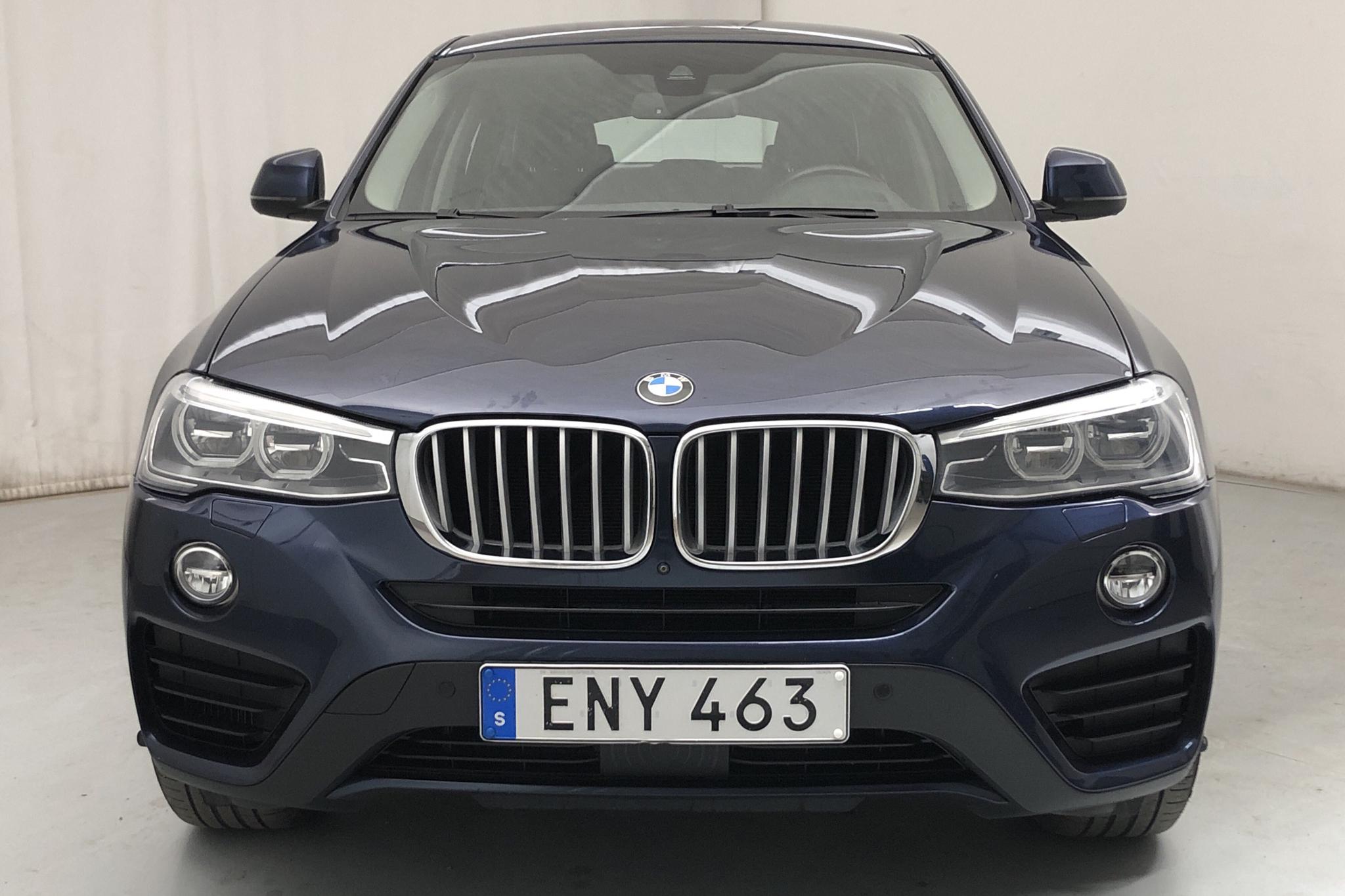 BMW X4 xDrive35d F26 (313hk) - 11 813 mil - Automat - blå - 2016