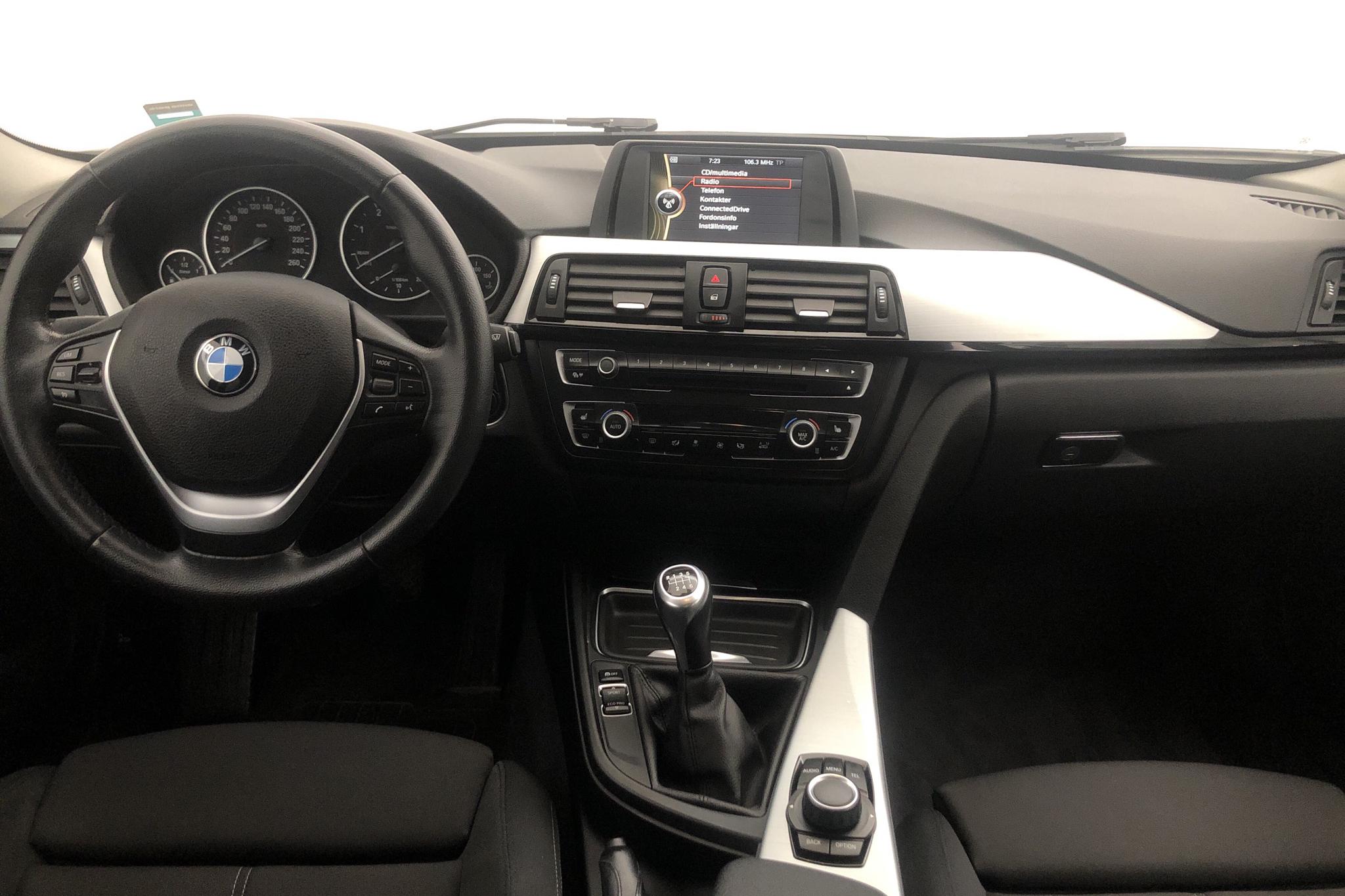 BMW 318d xDrive Touring, F31 (143hk) - 134 470 km - Manual - white - 2014