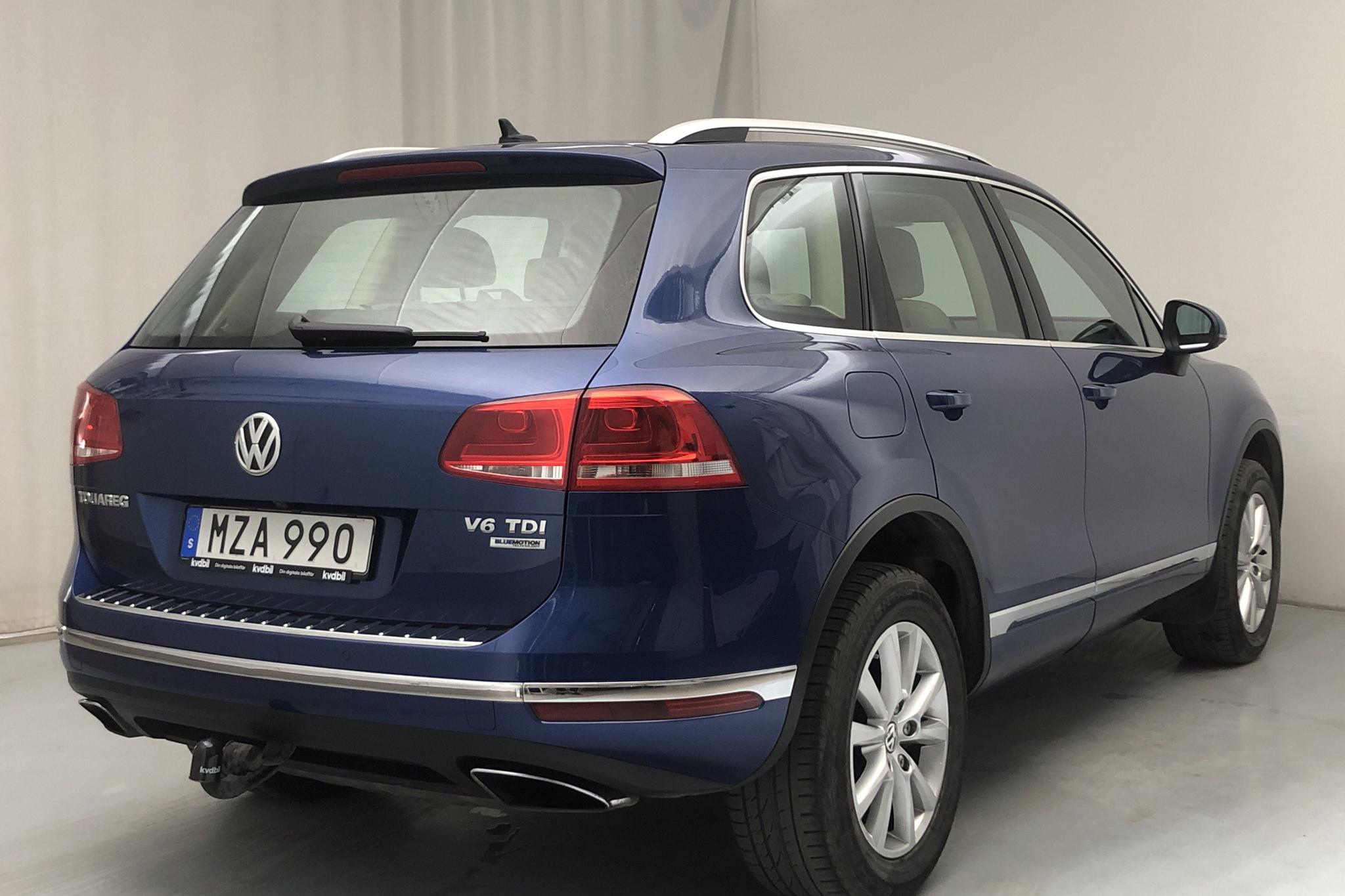 VW Touareg 3.0 TDI BlueMotion Technology (204hk) - 11 983 mil - Automat - blå - 2016