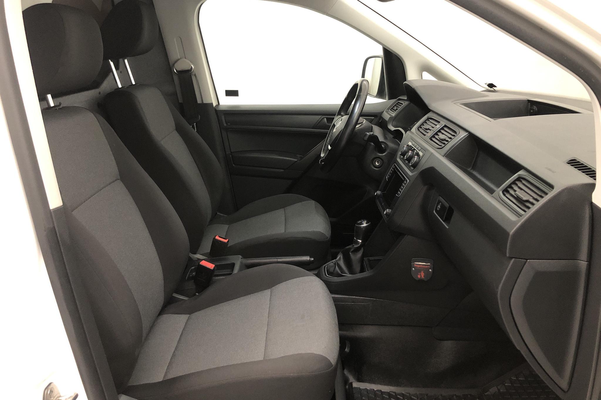 VW Caddy 2.0 TDI Maxi Skåp (102hk) - 114 800 km - Manual - white - 2018